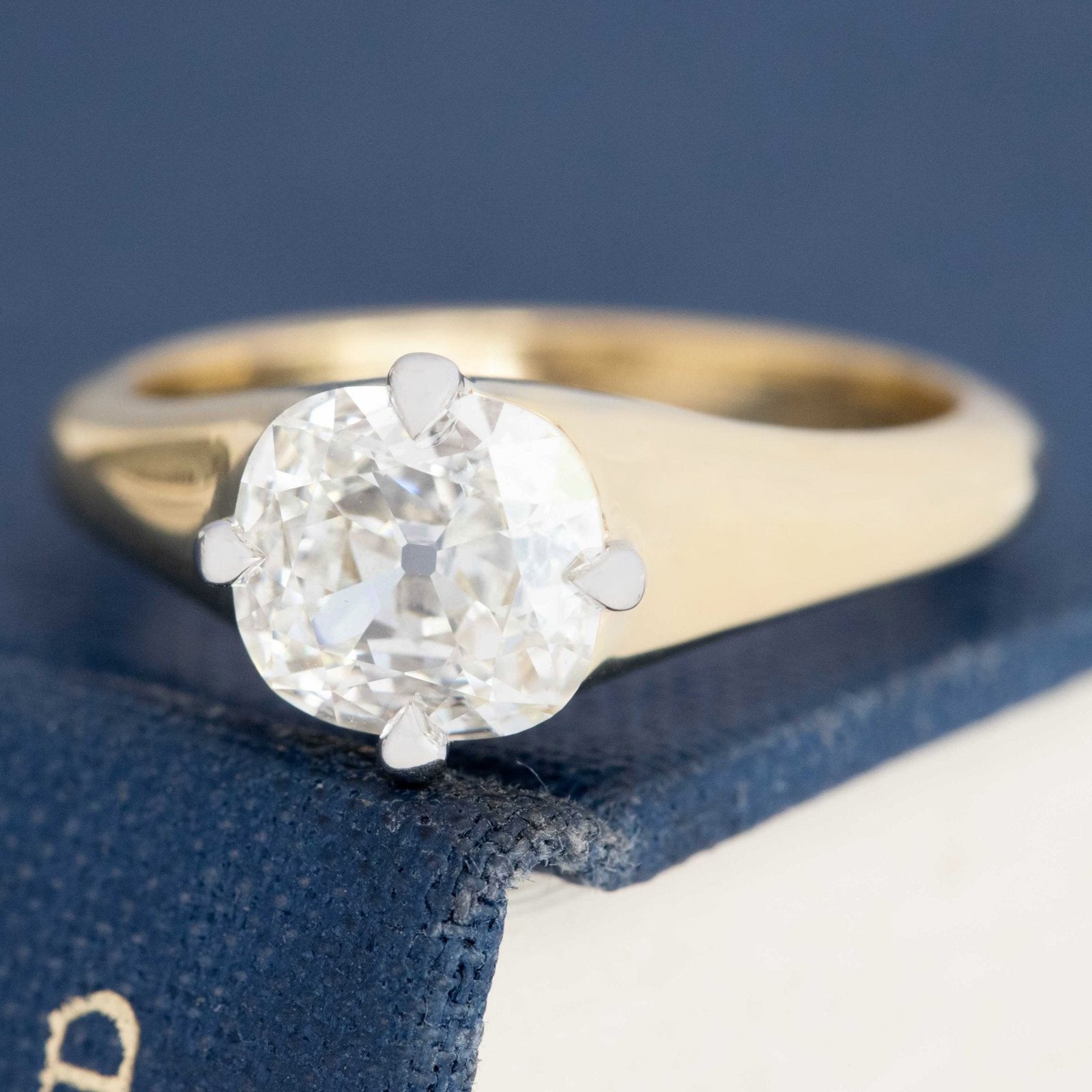 1.29ct Cushion Cut Diamond Solitaire, GIA - Image 4