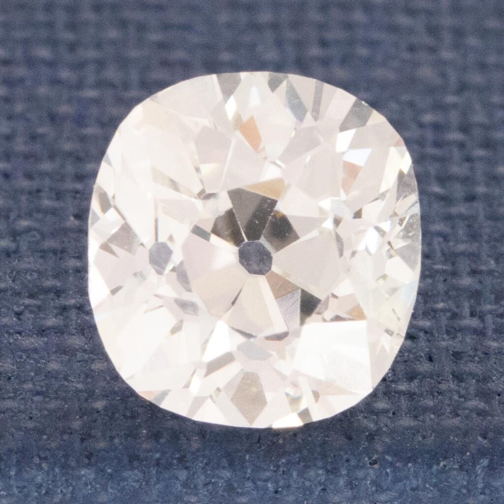 1.37ct Old Mine Cut Diamond, GIA K VS1