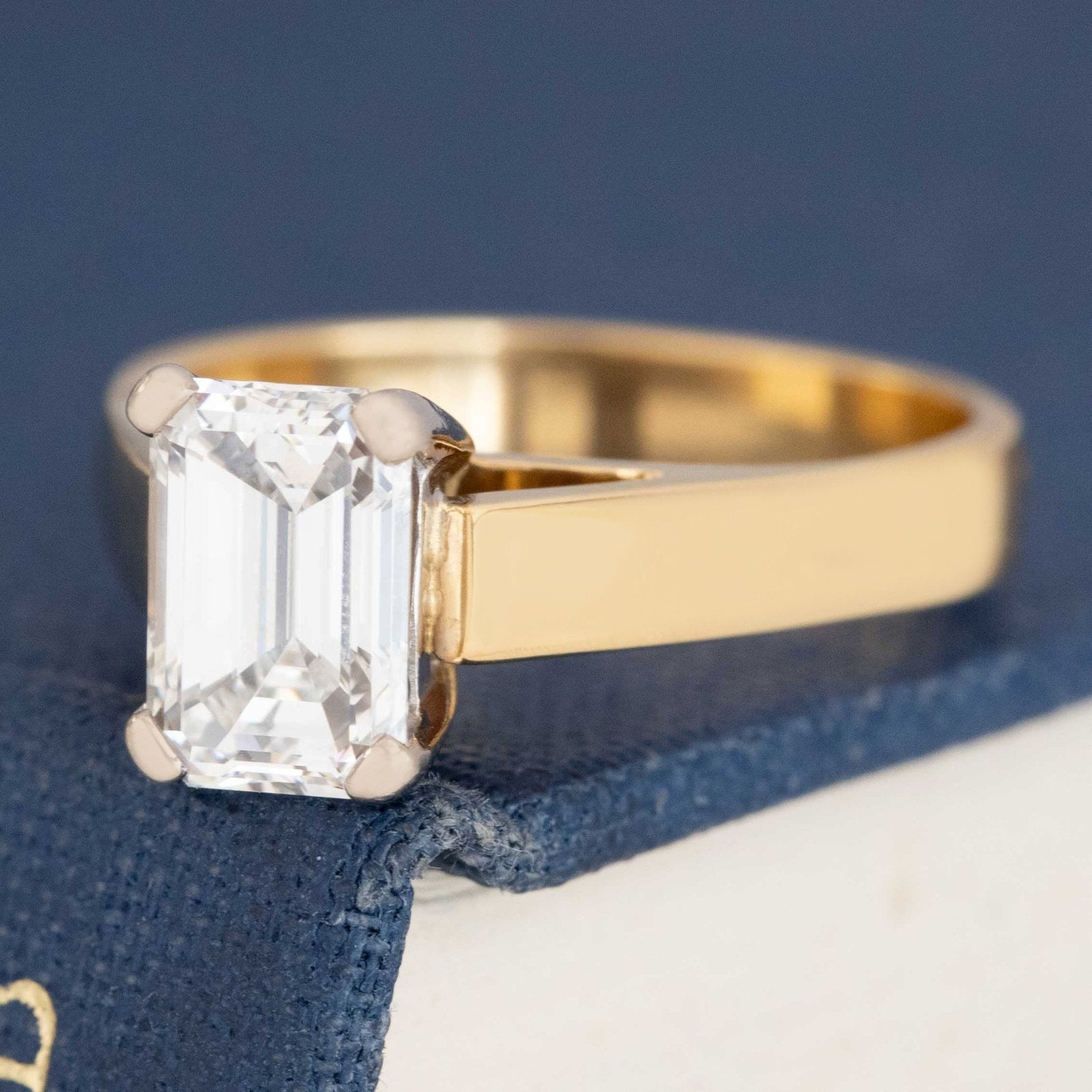 1.41ct Emerald Cut Diamond Solitaire, GIA - Image 4