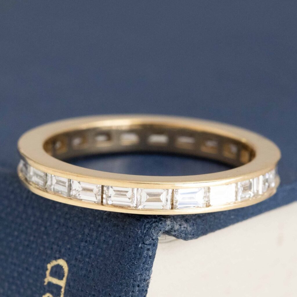 1.47ctw Baguette Cut Diamond Eternity Band