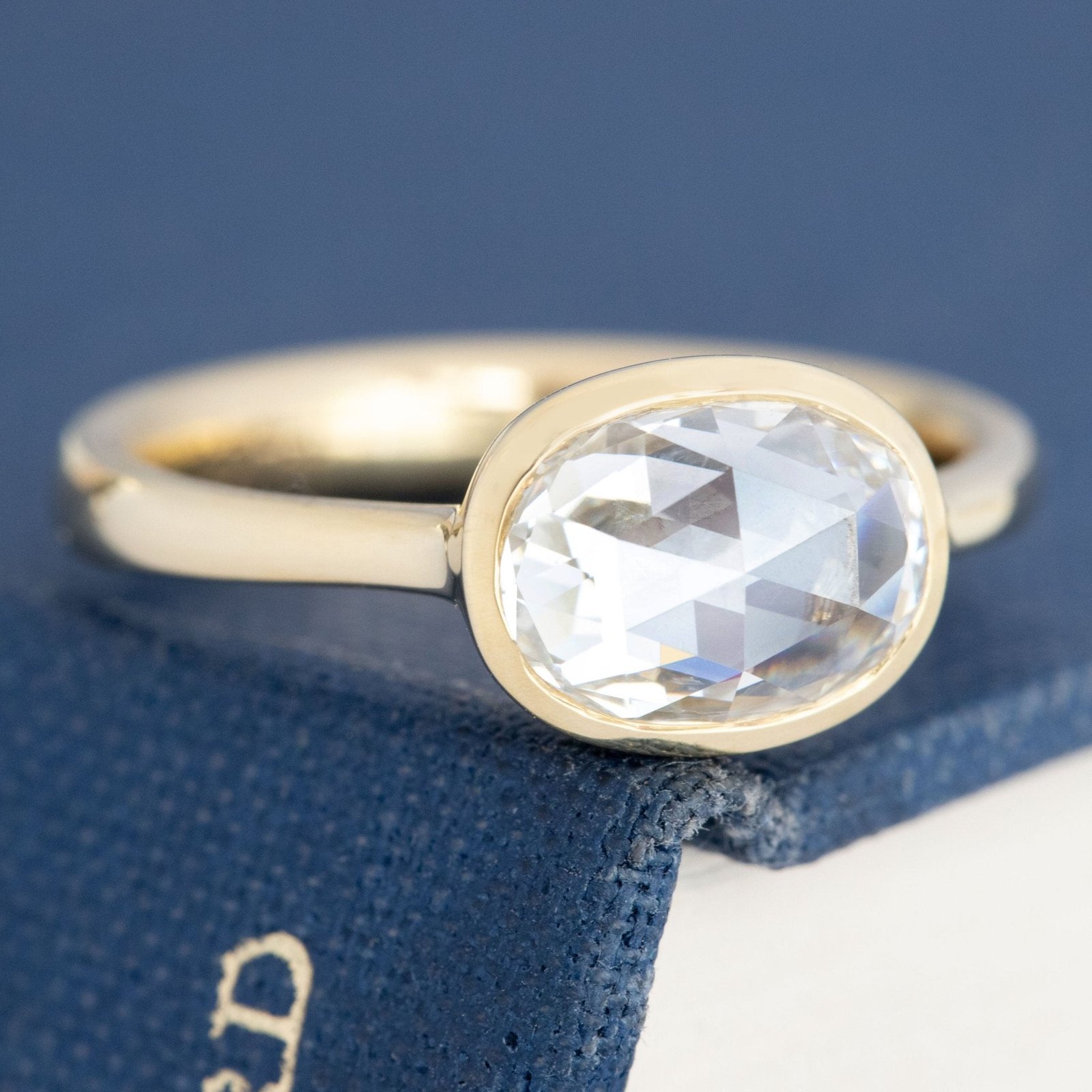 1.51ct Oval Rose Cut Diamond Solitaire, GIA - Image 3