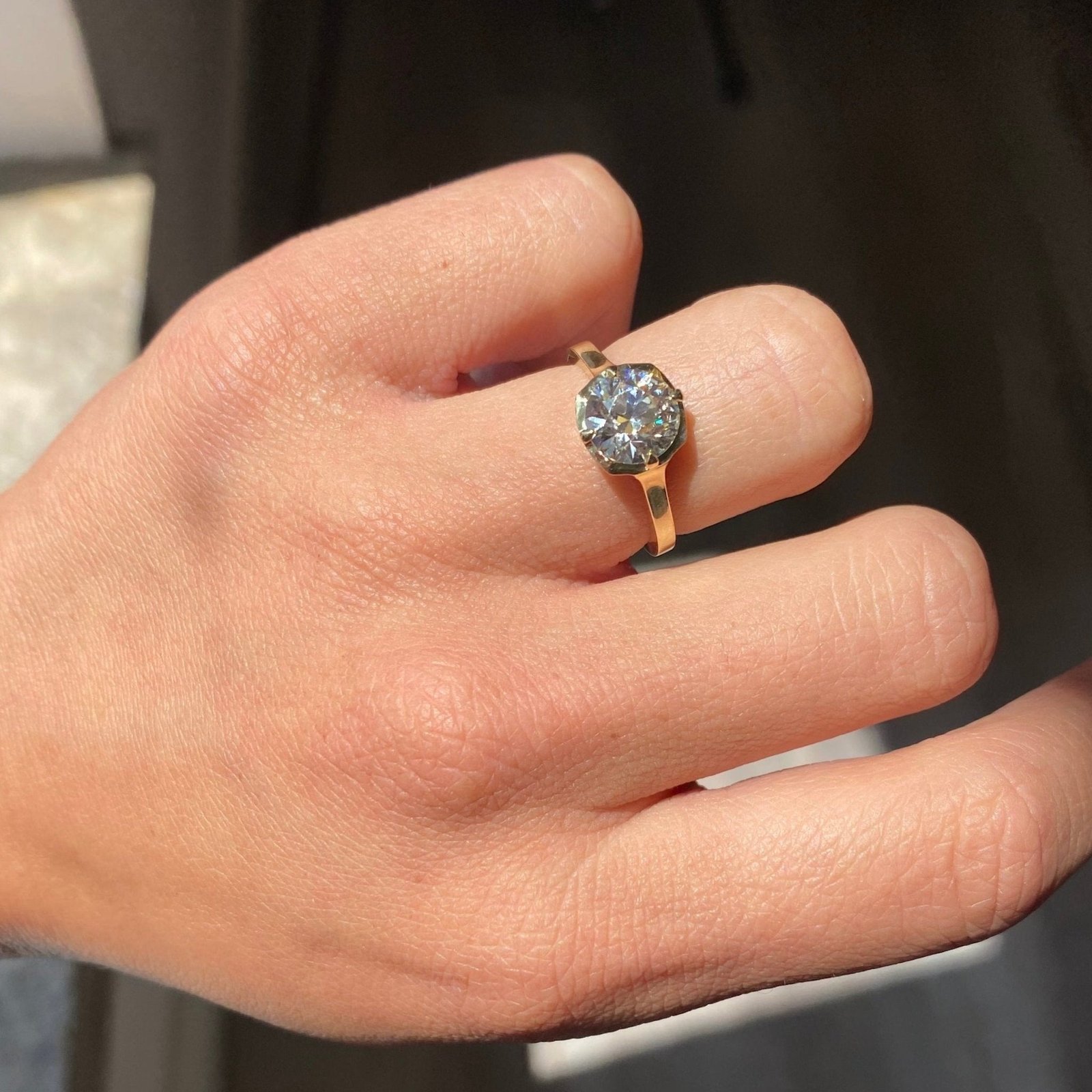 1.75ct Transitional Cut Diamond Solitaire - Image 2