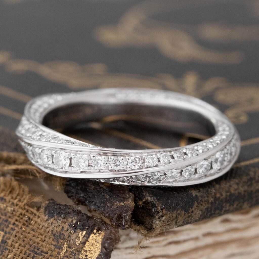 1.75ctw Diamond Spiral Eternity Band, by Graff