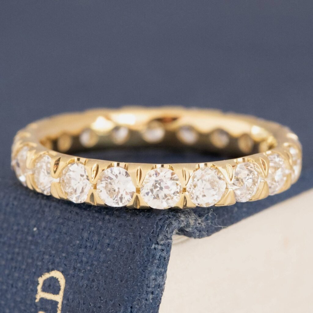 1.75ctw Old European Cut Diamond Eternity Band