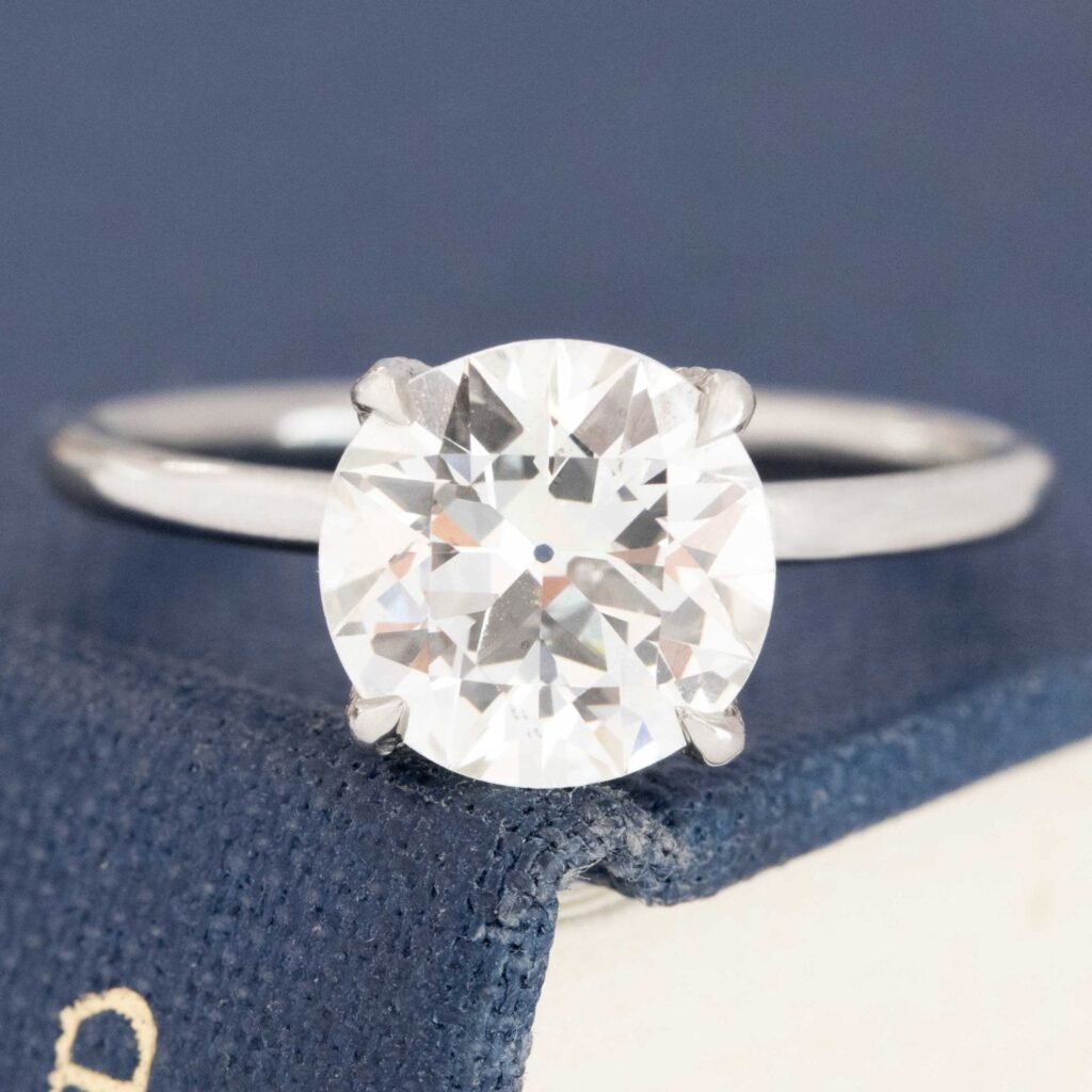 1.77ct Old European Cut Diamond Solitaire, GIA