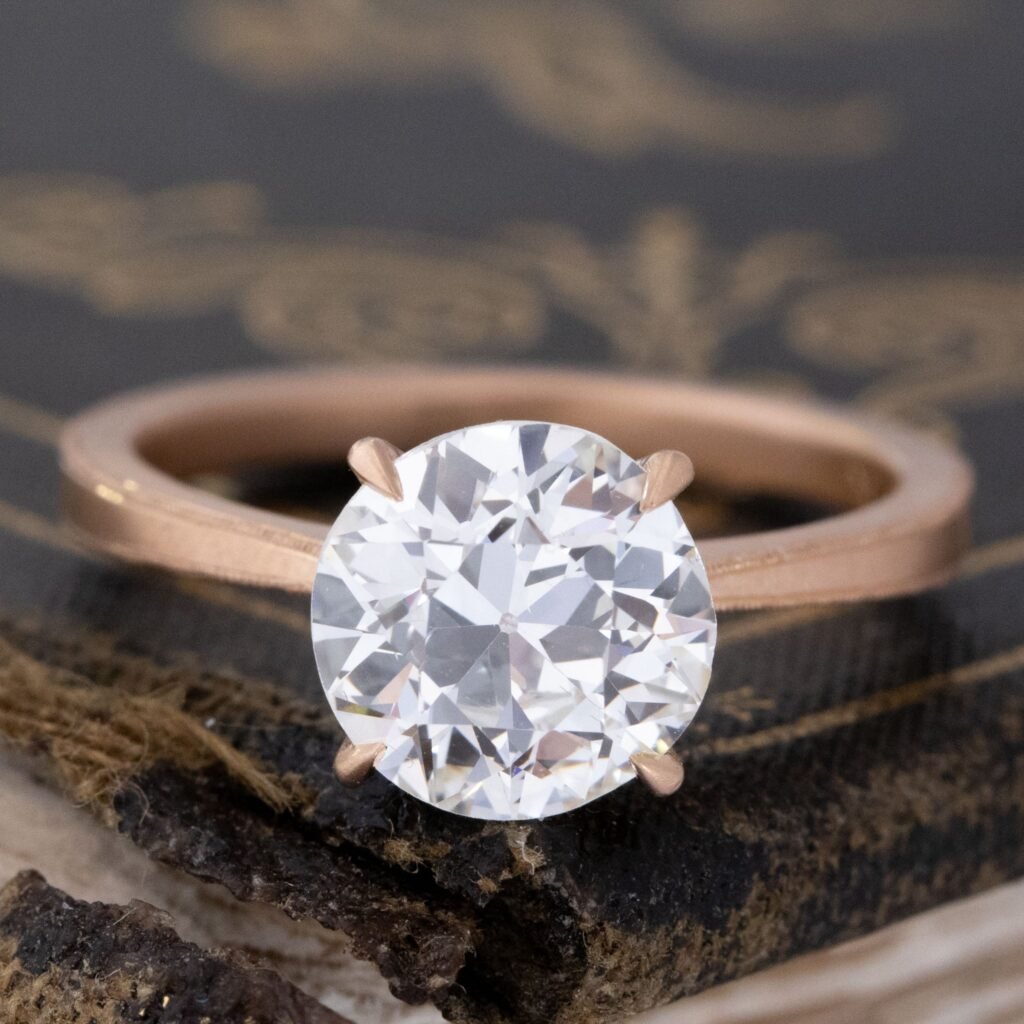 1.81ct Old European Cut Diamond Lena Solitaire, by Erika Winters