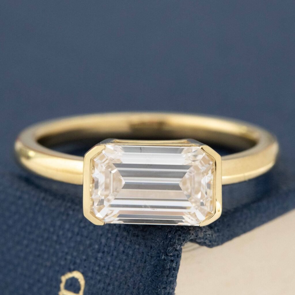 1.92ct Emerald Cut Diamond Solitaire, GIA