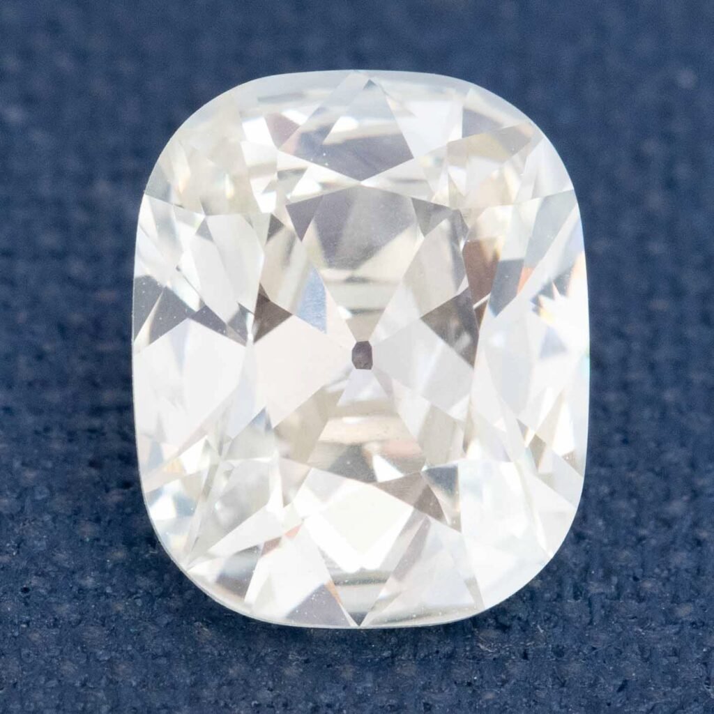 2.03ct Elongated Old Mine Cut Diamond, GIA L VVS2