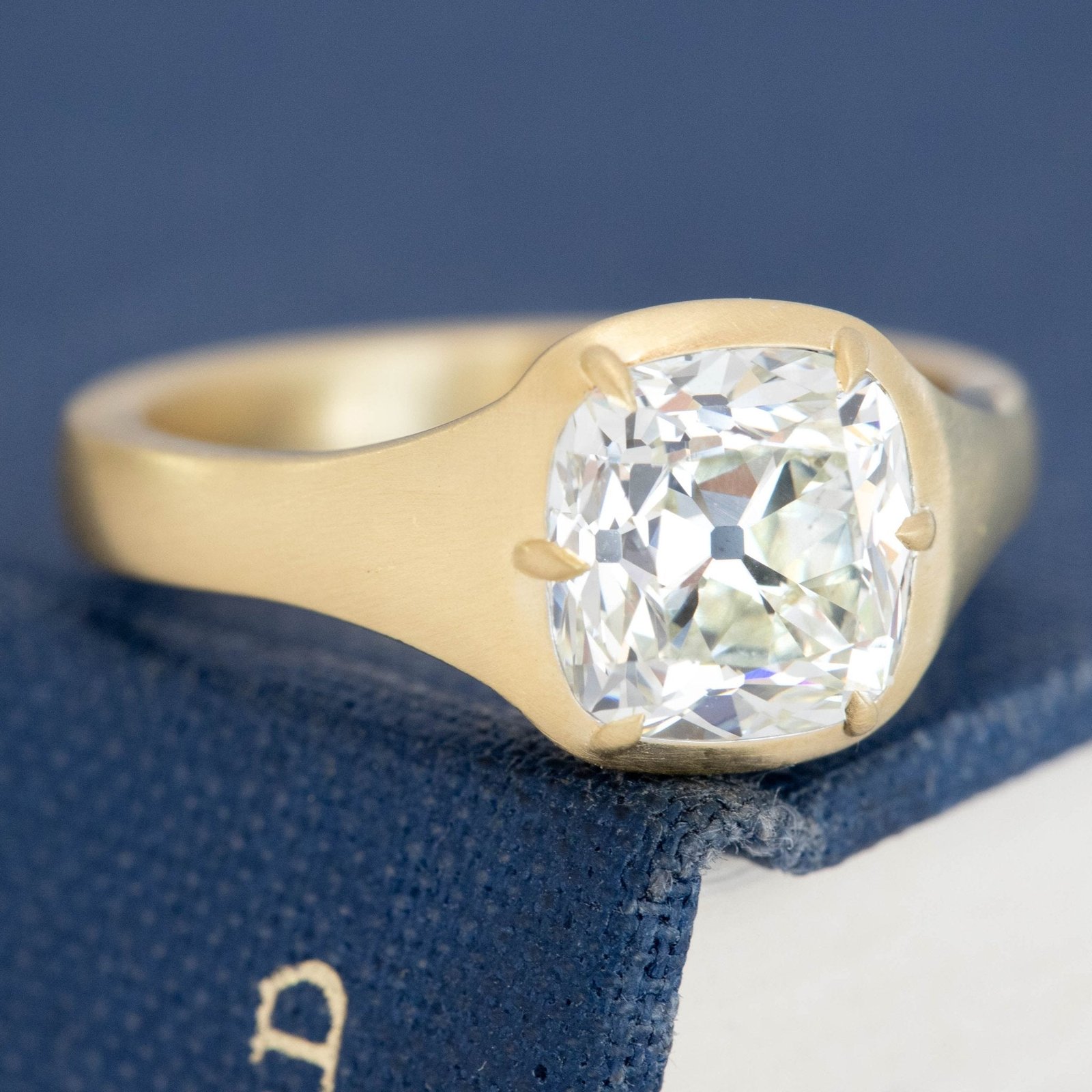 2.28ct Cushion Cut Diamond Solitaire, GIA - Image 3