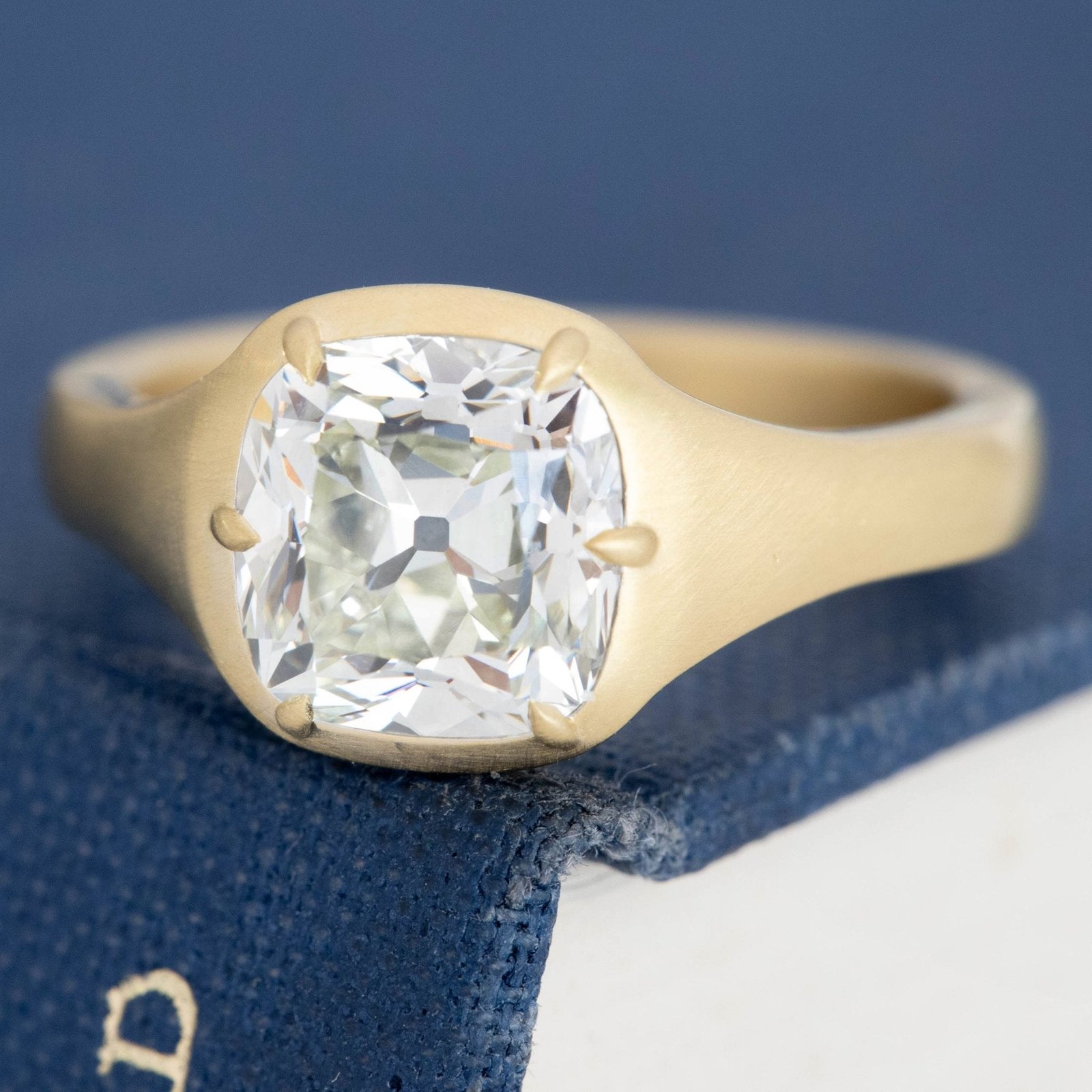 2.28ct Cushion Cut Diamond Solitaire, GIA - Image 4