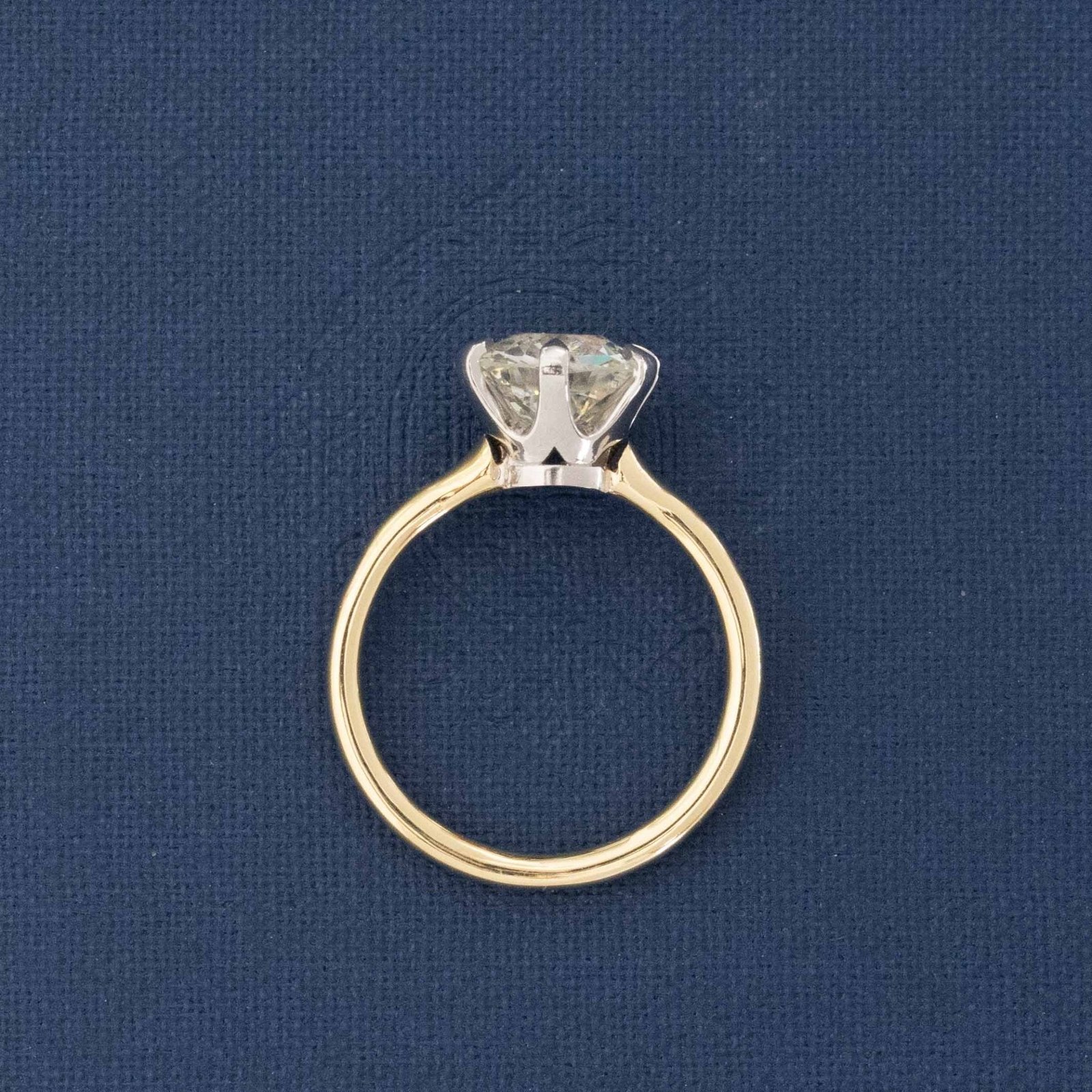2.28ct Old Mine Cut Diamond Solitaire, GIA - Image 5