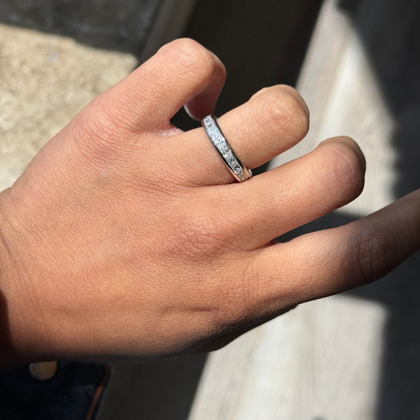 2.28ctw Radiant Cut Diamond Eternity Band - Image 2