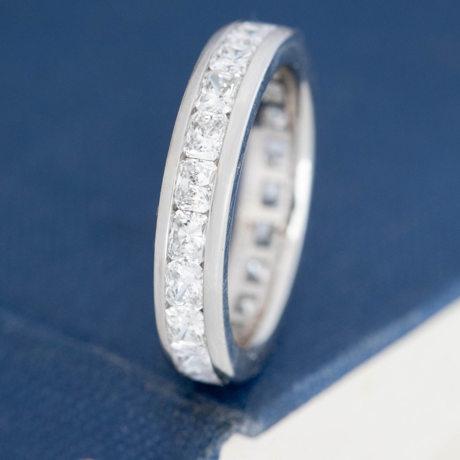 2.28ctw Radiant Cut Diamond Eternity Band - Image 3