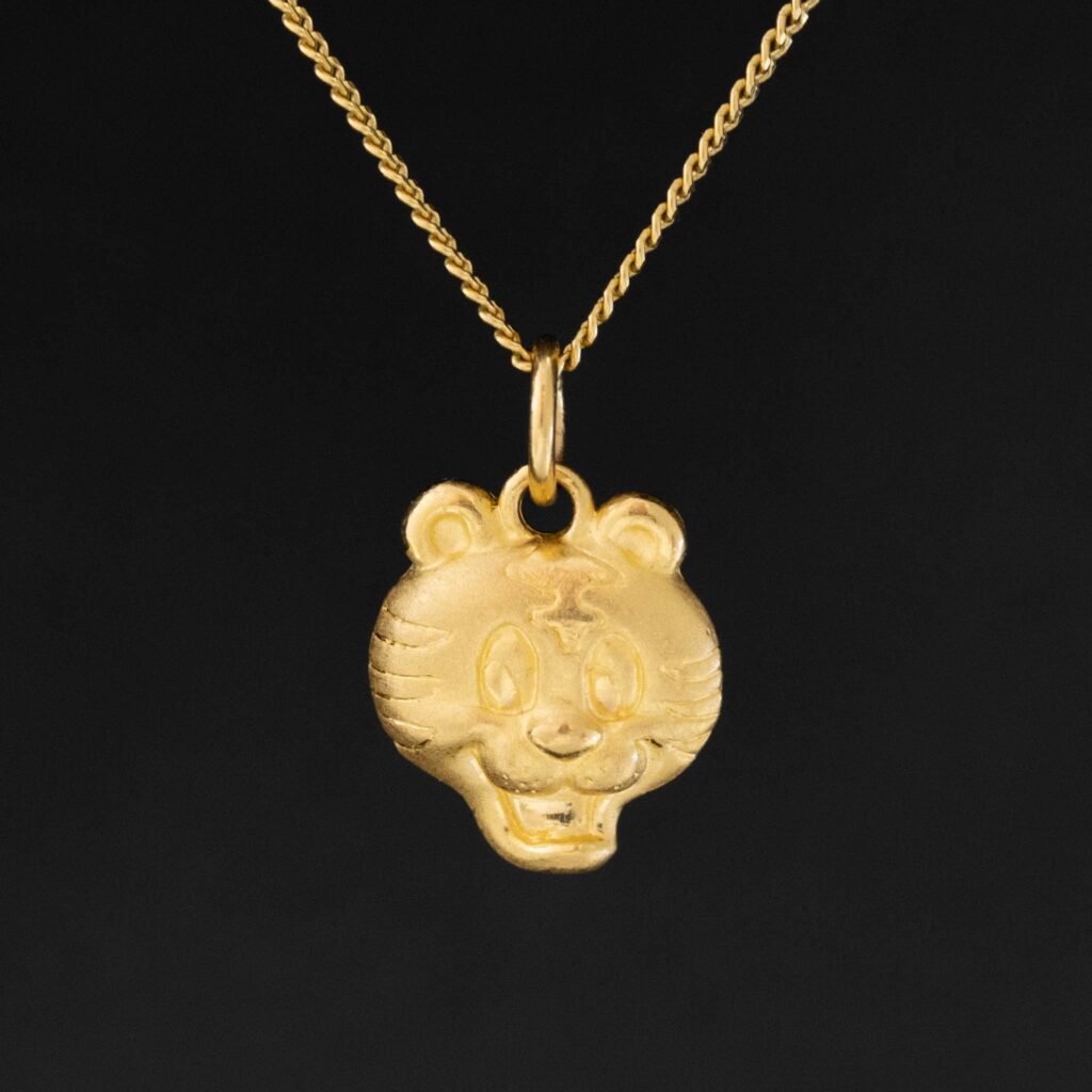 24kt Year of the Tiger Pendant