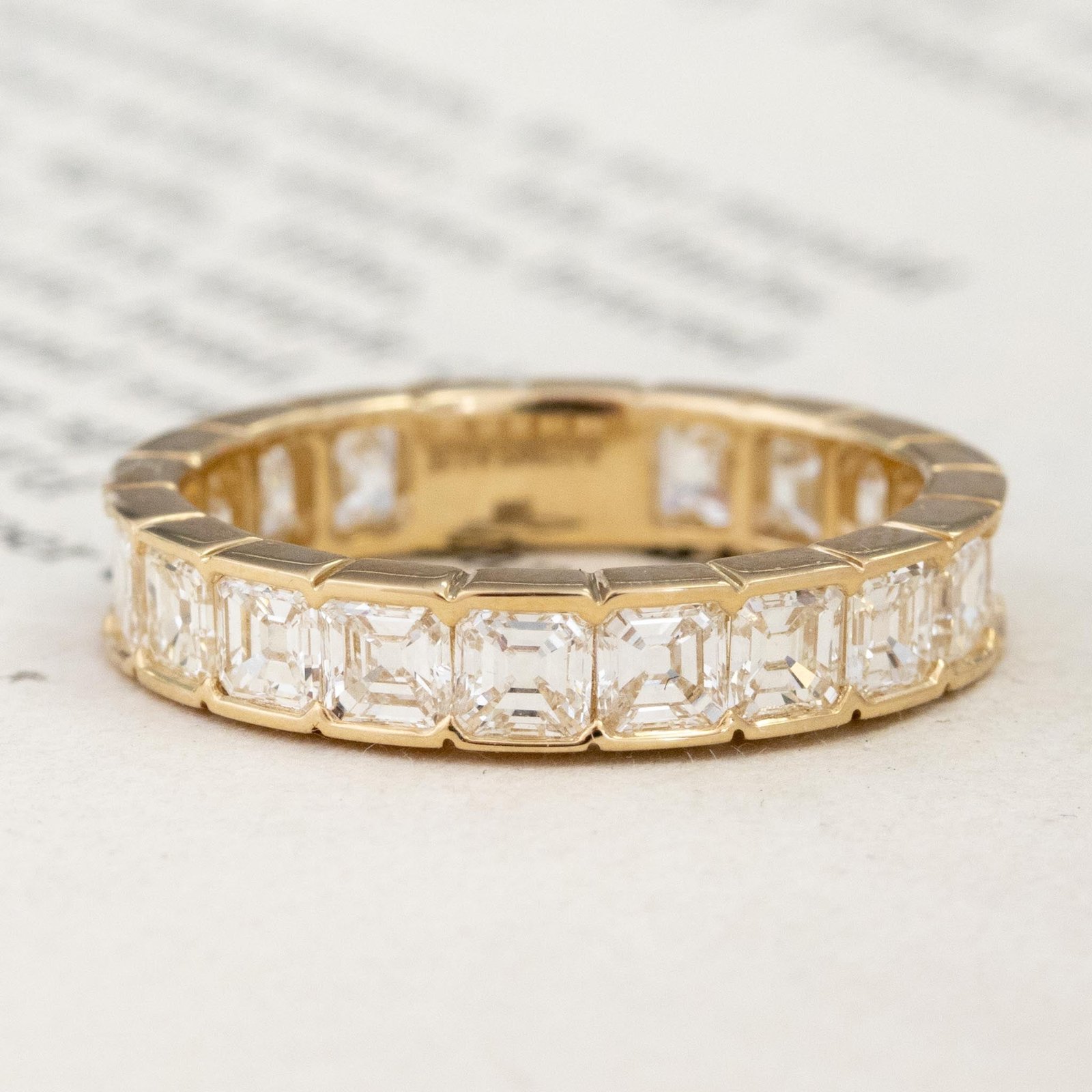 2.60ctw Asscher Cut Diamond Eternity Band - Image 4