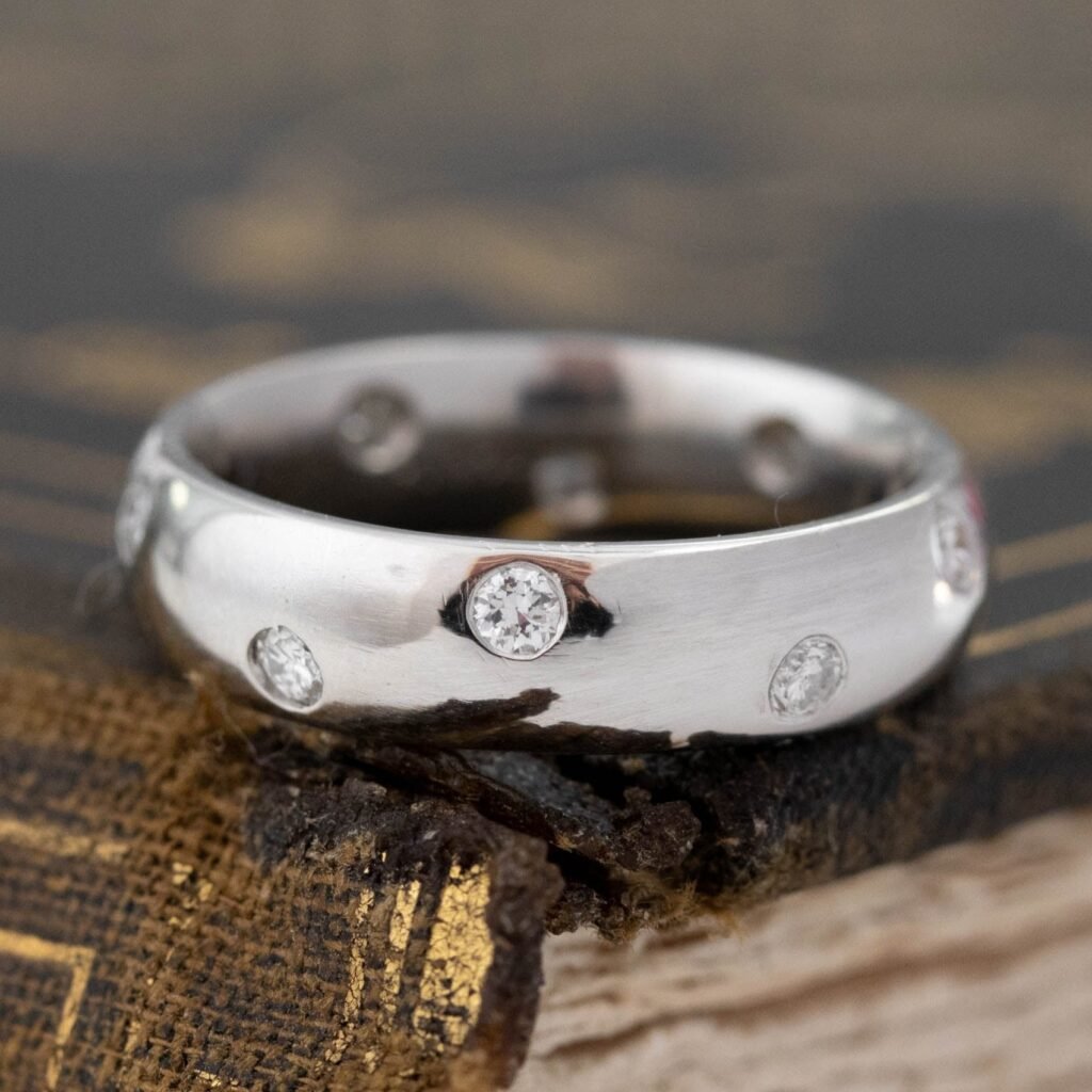Vintage Diamond Scatter Band