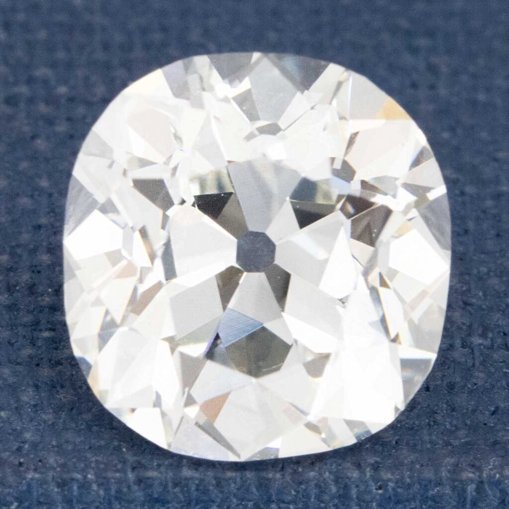 3.07ct Old Mine Cut Diamond, GIA I VS1