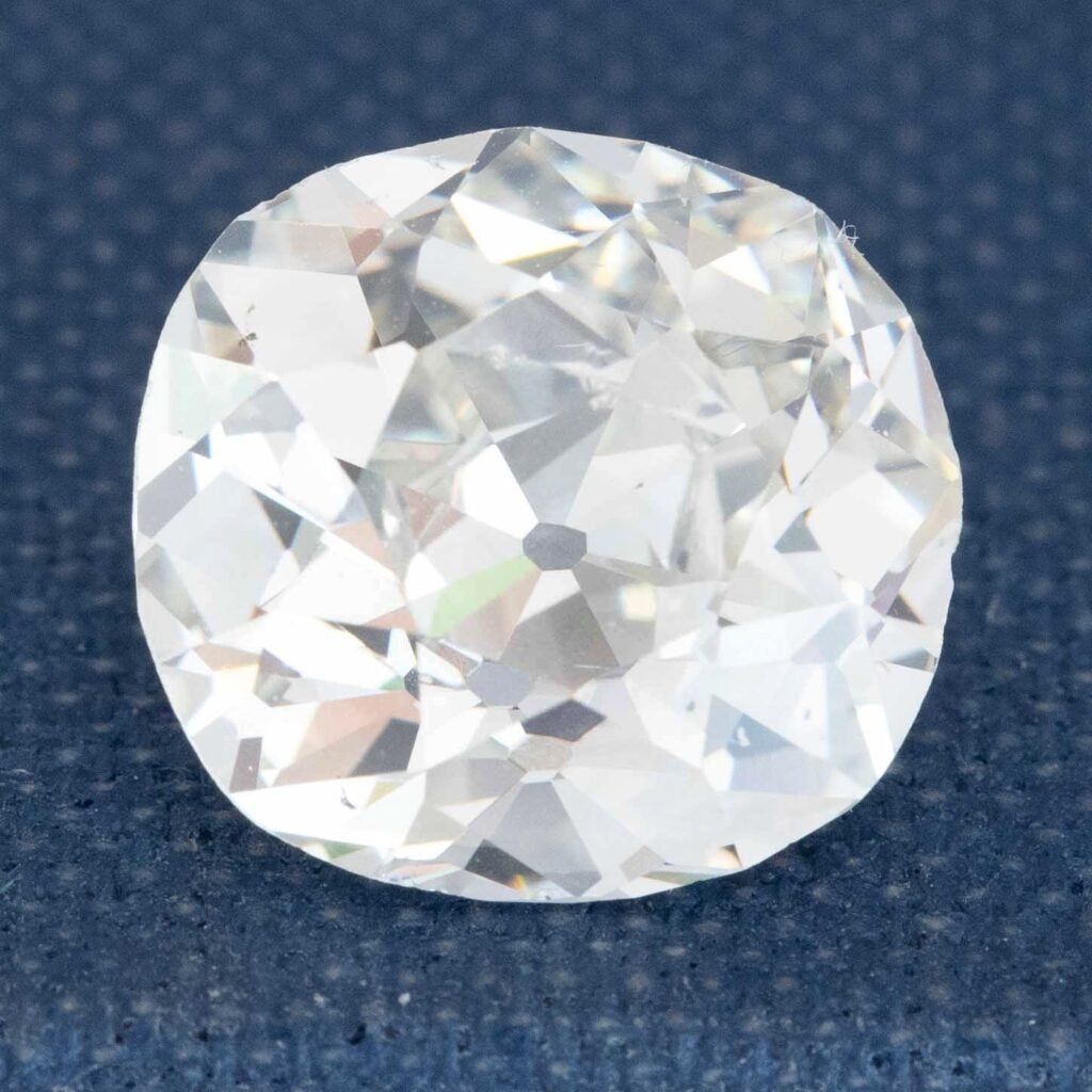 3.28ct Old Mine Cut Diamond, GIA J SI1