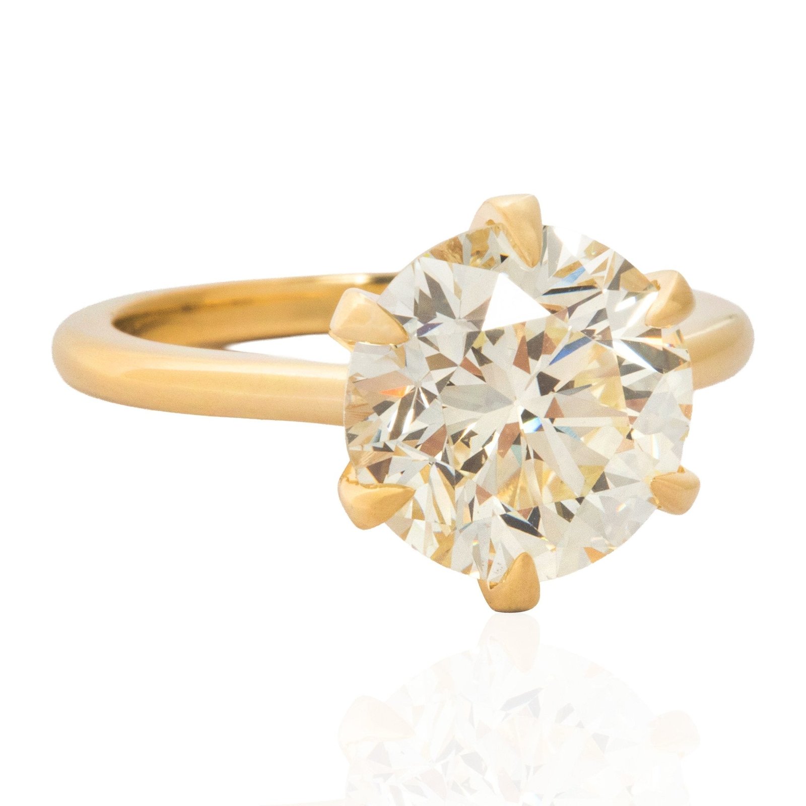 4.08ct Transitional Cut Diamond Solitaire, GIA - Image 3