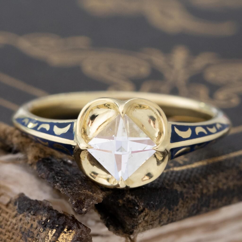 .47ct Point Cut Diamond Ring