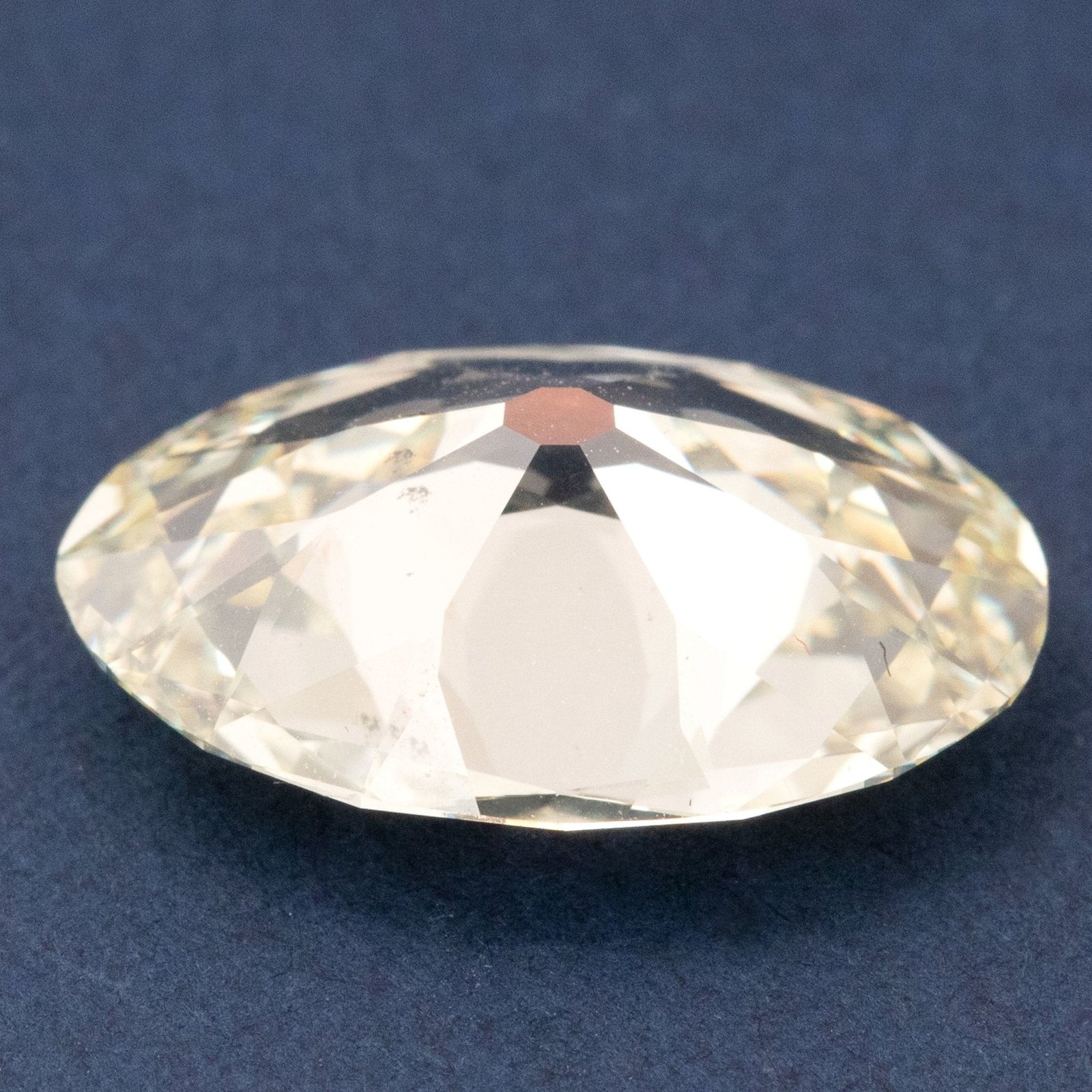 6.41ct Antique Light Yellow Oval Cut Diamond, GIA - Image 4