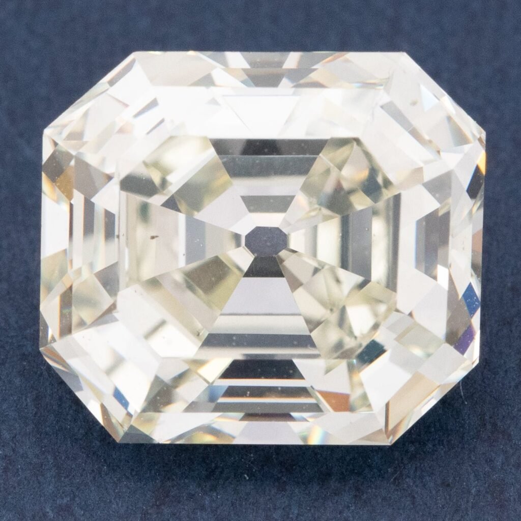 6.93ct Asscher Cut Diamond, GIA M SI1