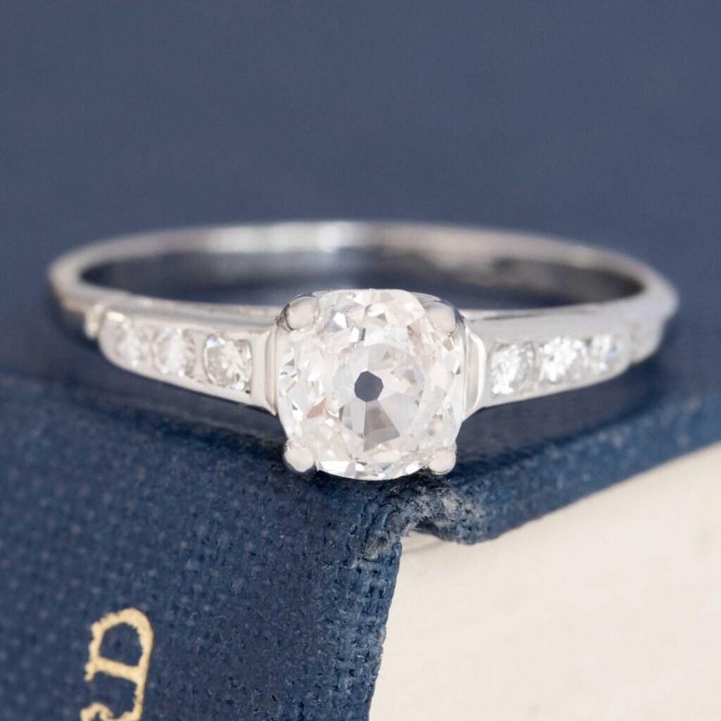 .61ct Old Mine Cut Diamond Ring, GIA