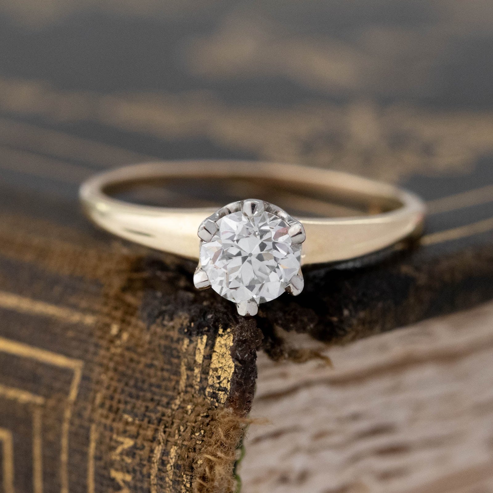 .62ct Old European Cut Diamond Solitaire, GIA