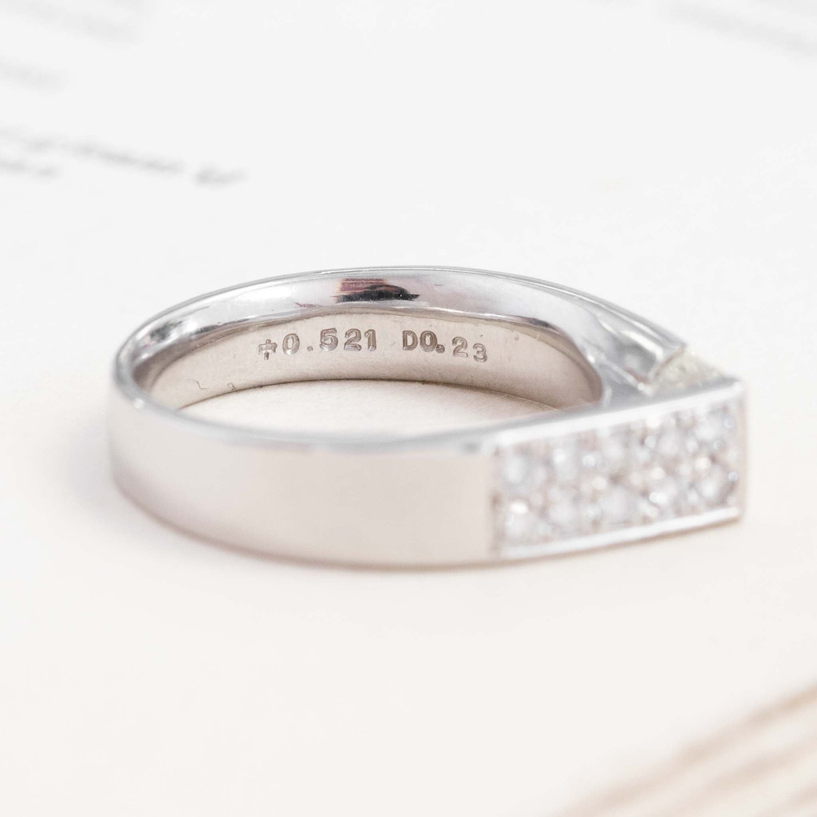 .75ctw Vintage Emerald Cut & Diamond Abstract Ring - Image 7