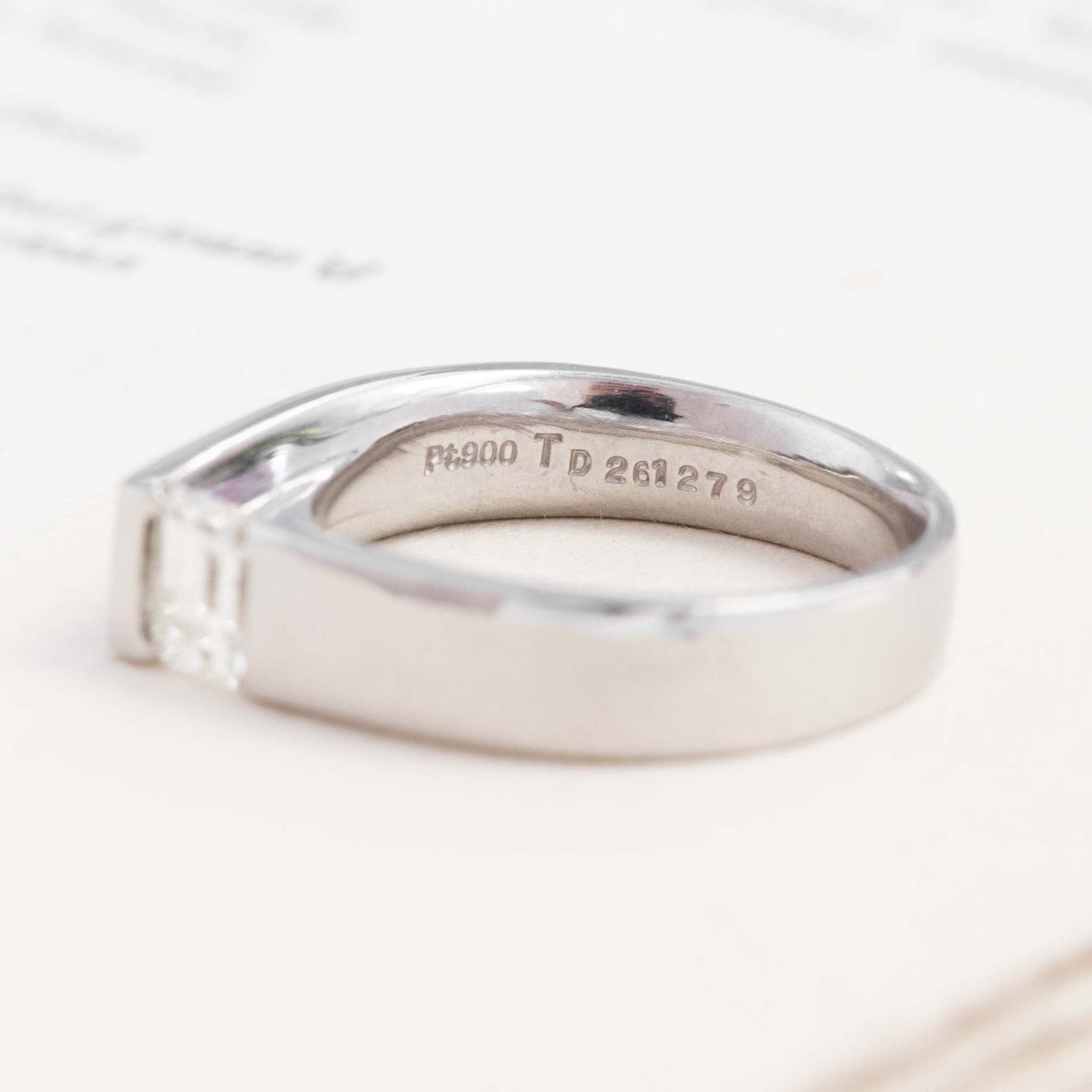 .75ctw Vintage Emerald Cut & Diamond Abstract Ring - Image 6