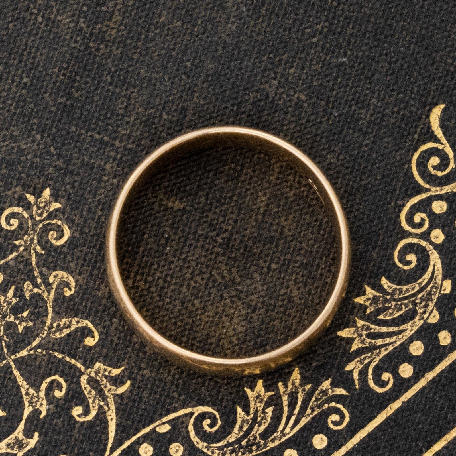 Antique Wedding Band, 6.25mm - Image 6