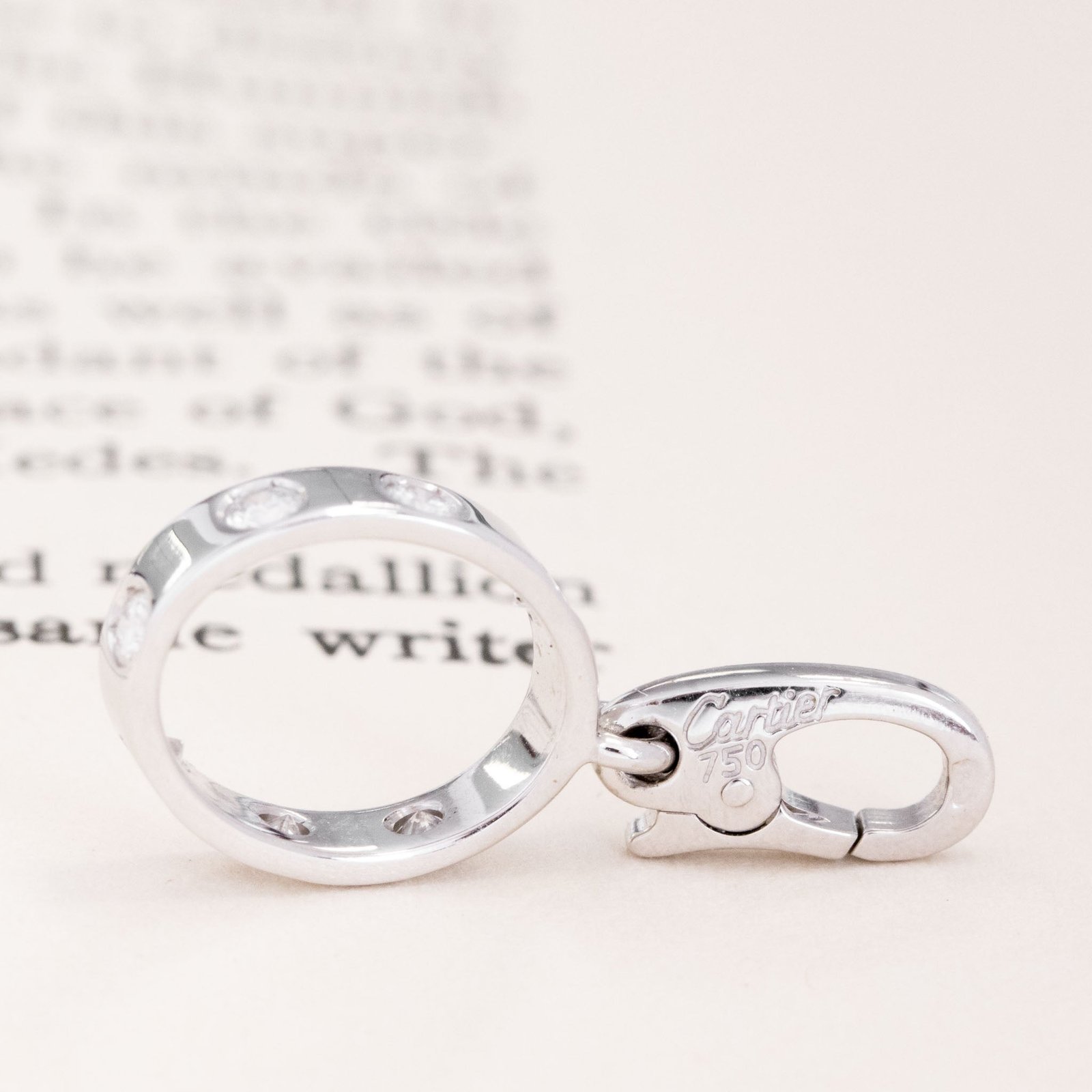 Baby Diamond Love Charm, by Cartier France - Image 3