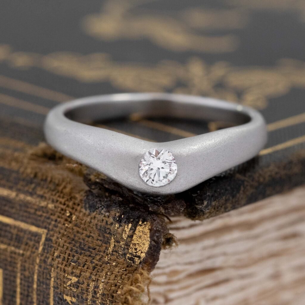 Curved Diamond Band, by Elsa Peretti for Tiffany & Co.