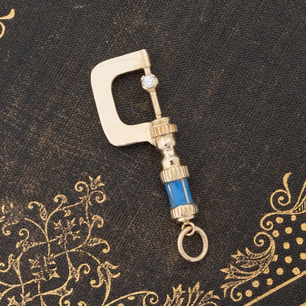 Diamond Clamp Tool Charm