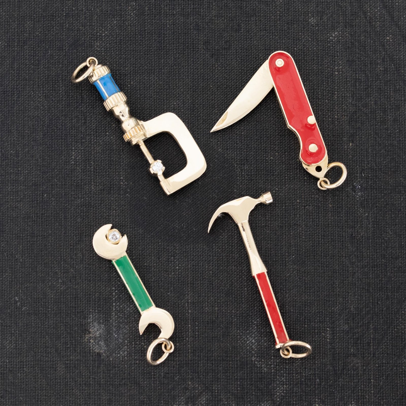 Diamond Clamp Tool Charm - Image 4