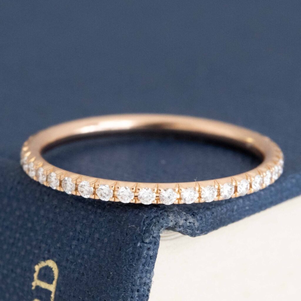 Diamond Eternity Wedding Stacker Band, by Tiffany & Co.