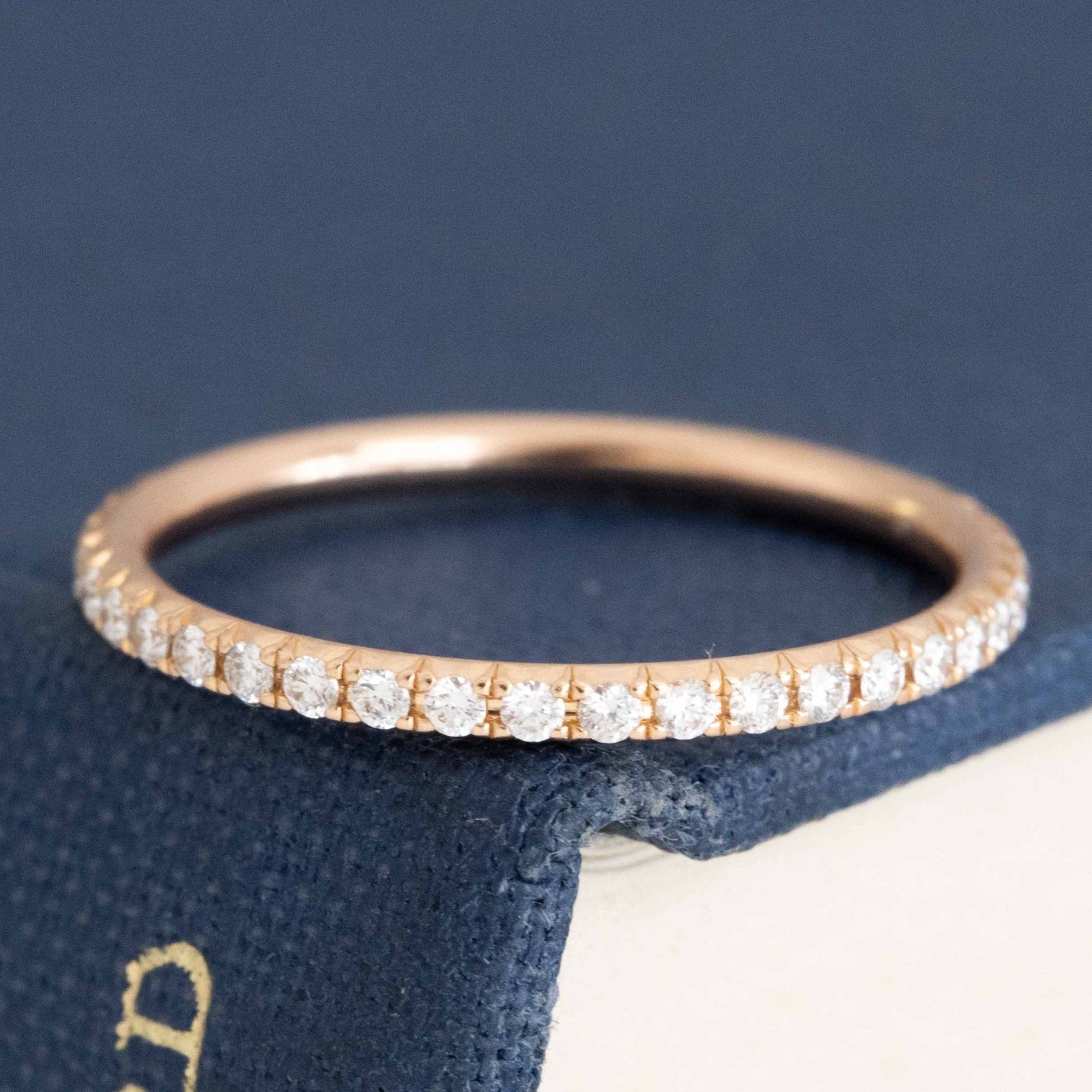 Diamond Eternity Wedding Stacker Band, by Tiffany & Co.