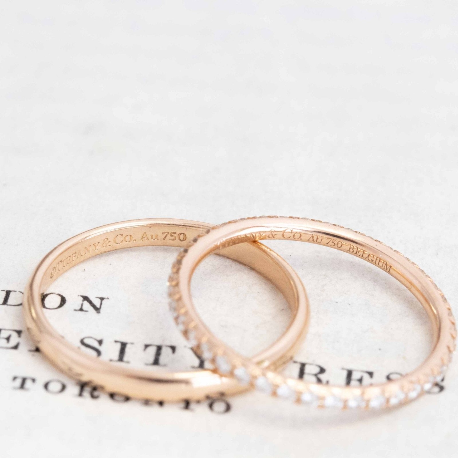 Diamond Eternity Wedding Stacker Band, by Tiffany & Co. - Image 4