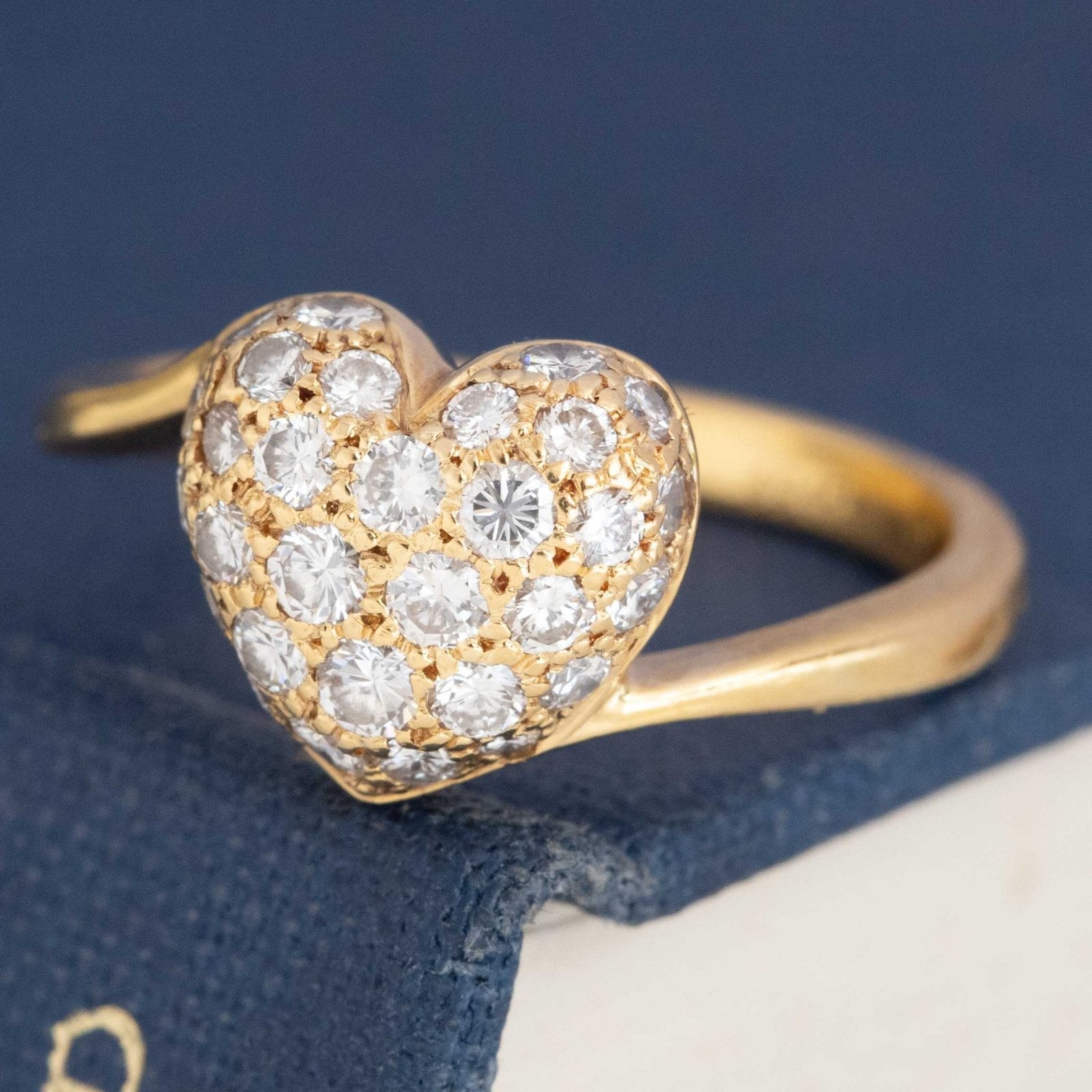 Diamond Heart Pave Ring, by Cartier - Image 5