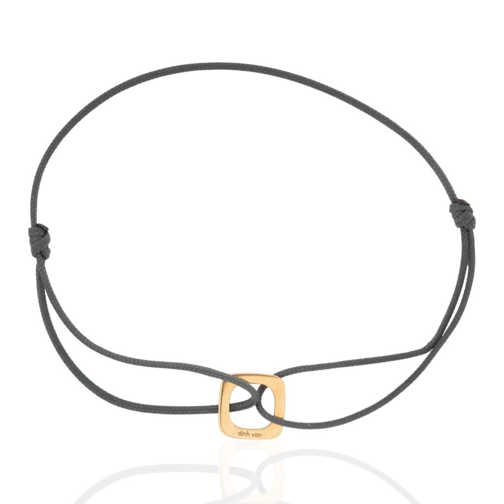 Impression Small Cord Bracelet, by Dinh Van