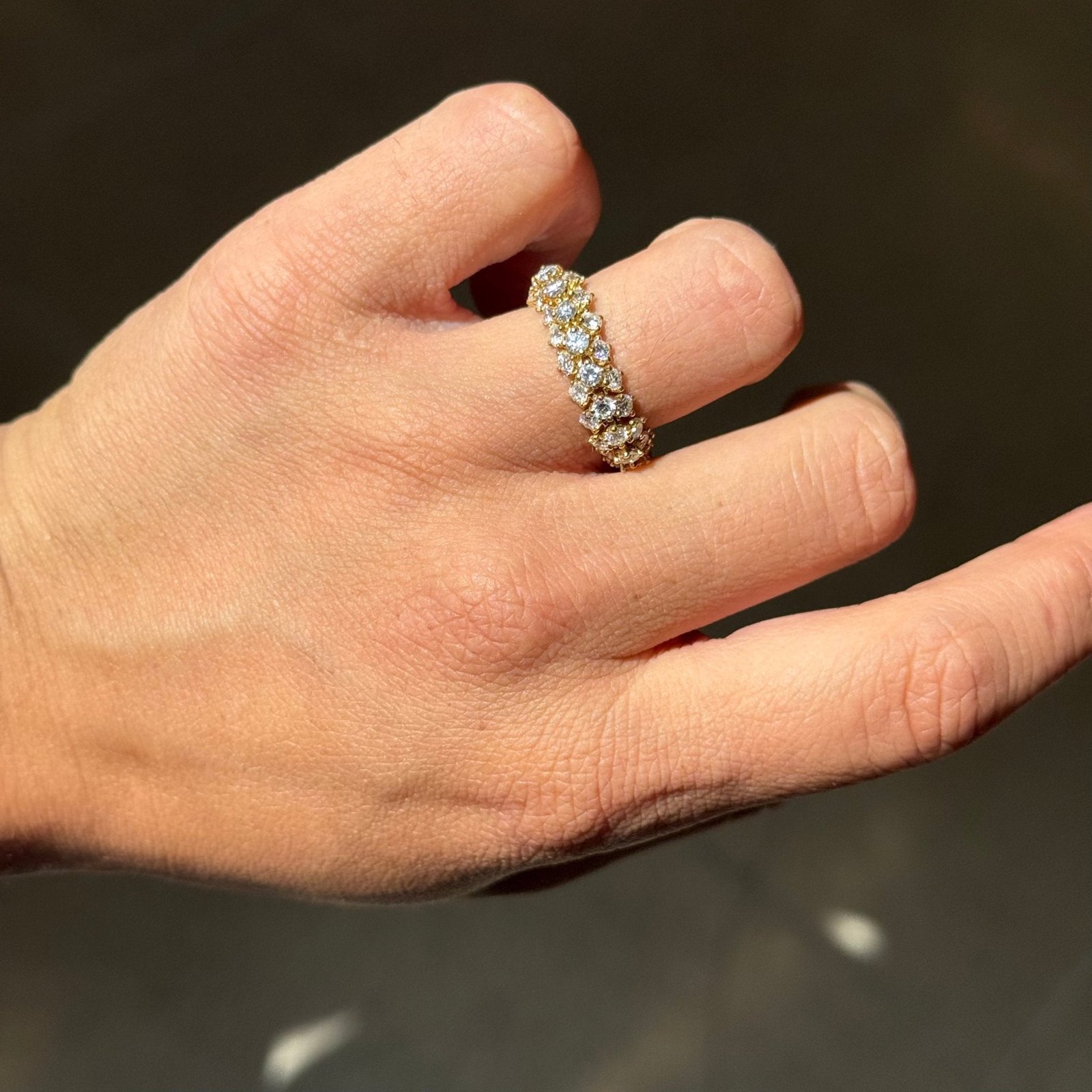 3.00ctw Round Brilliant Cut Diamond Eternity Flexible Band - Image 2