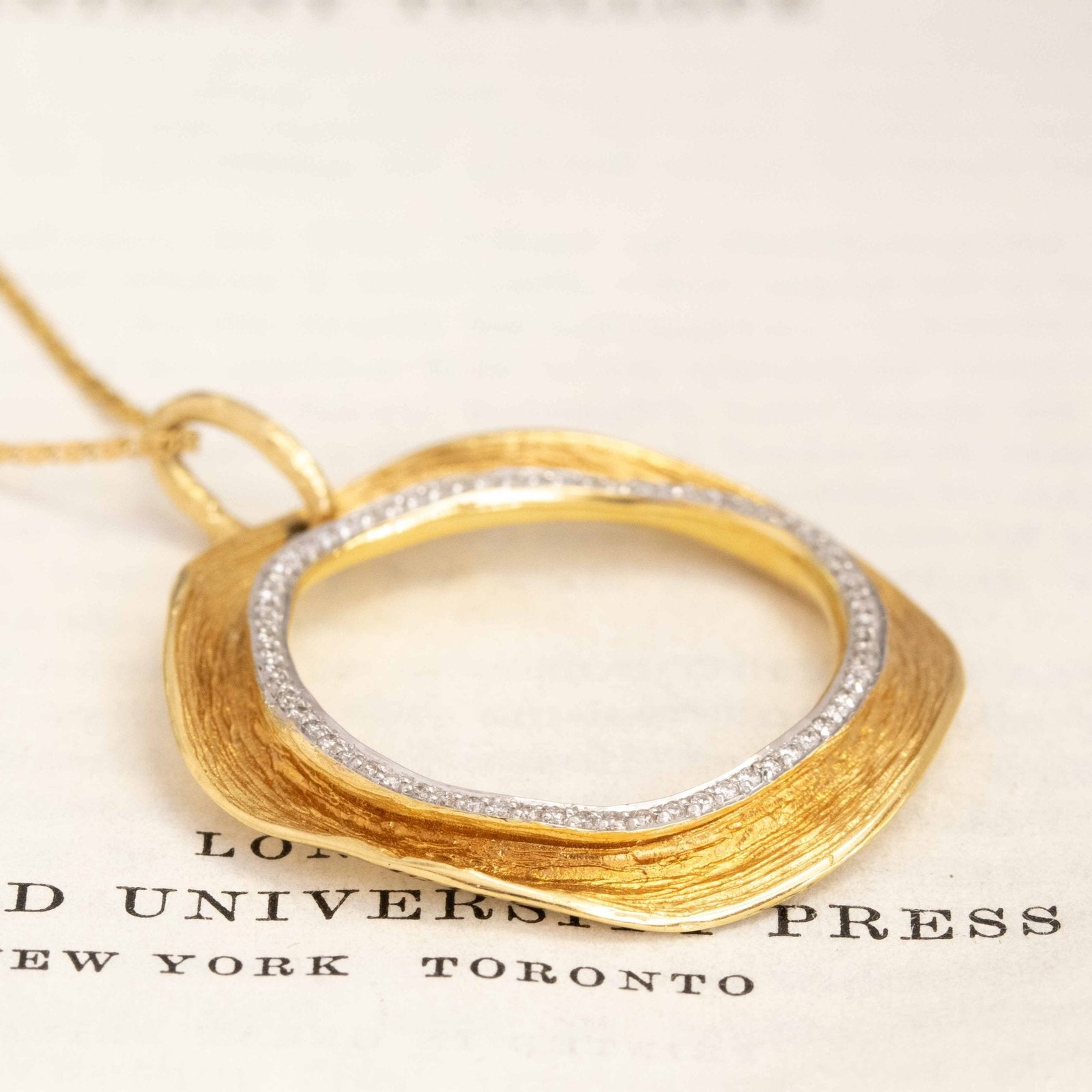 Free-form Diamond Pendant - Image 3