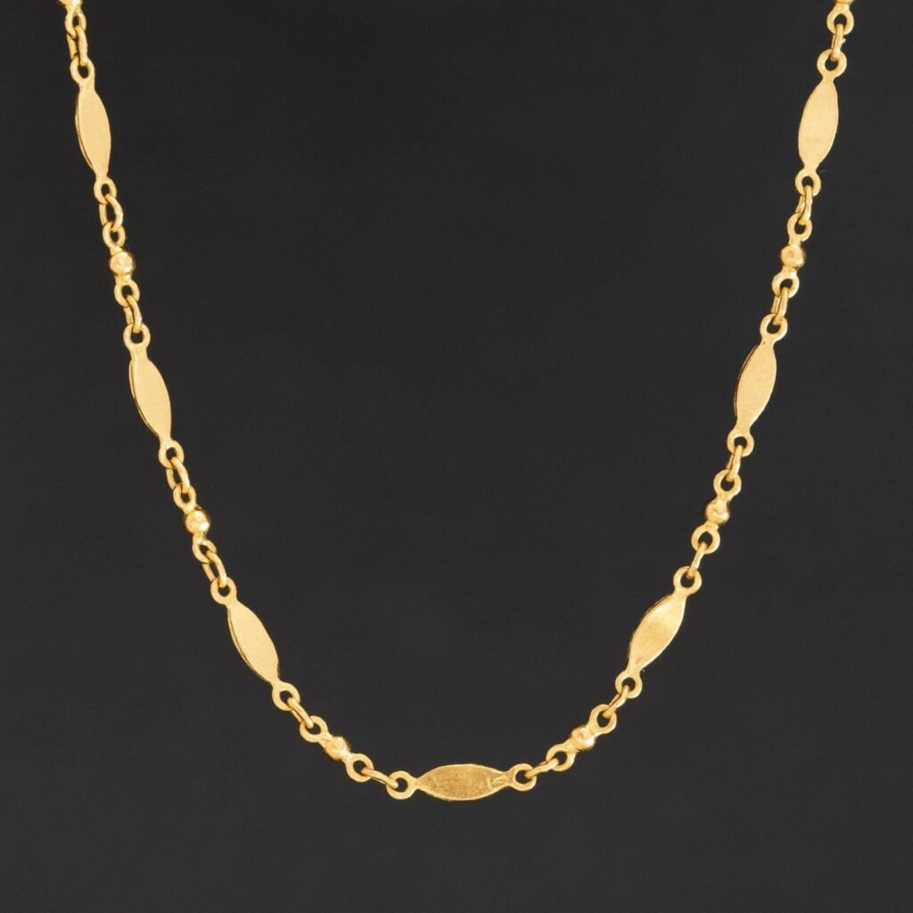 High Karat Fancy Link Chain