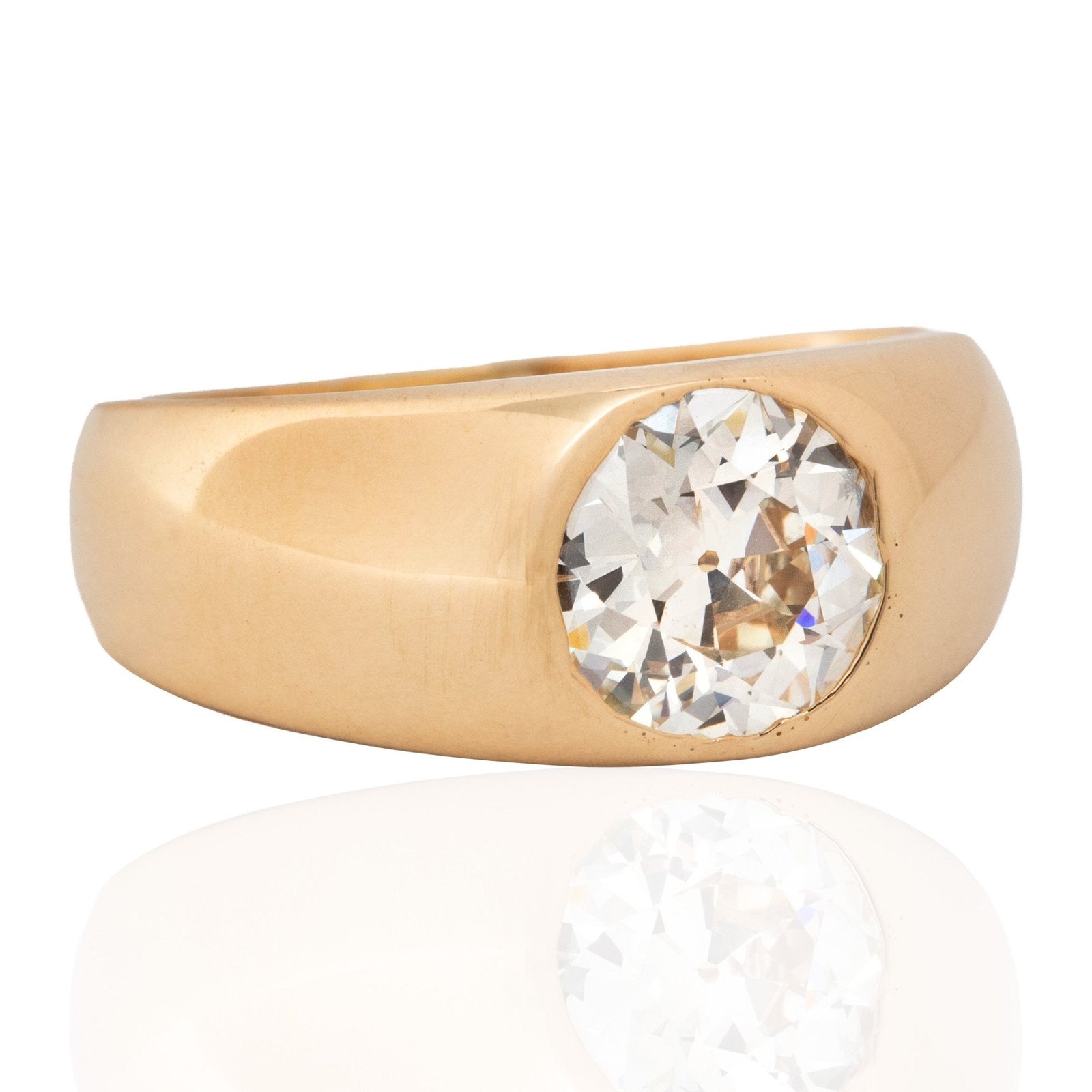RARE 1.33ct Antique Old European Cut Diamond Solitaire, by Tiffany & Co. - Image 3
