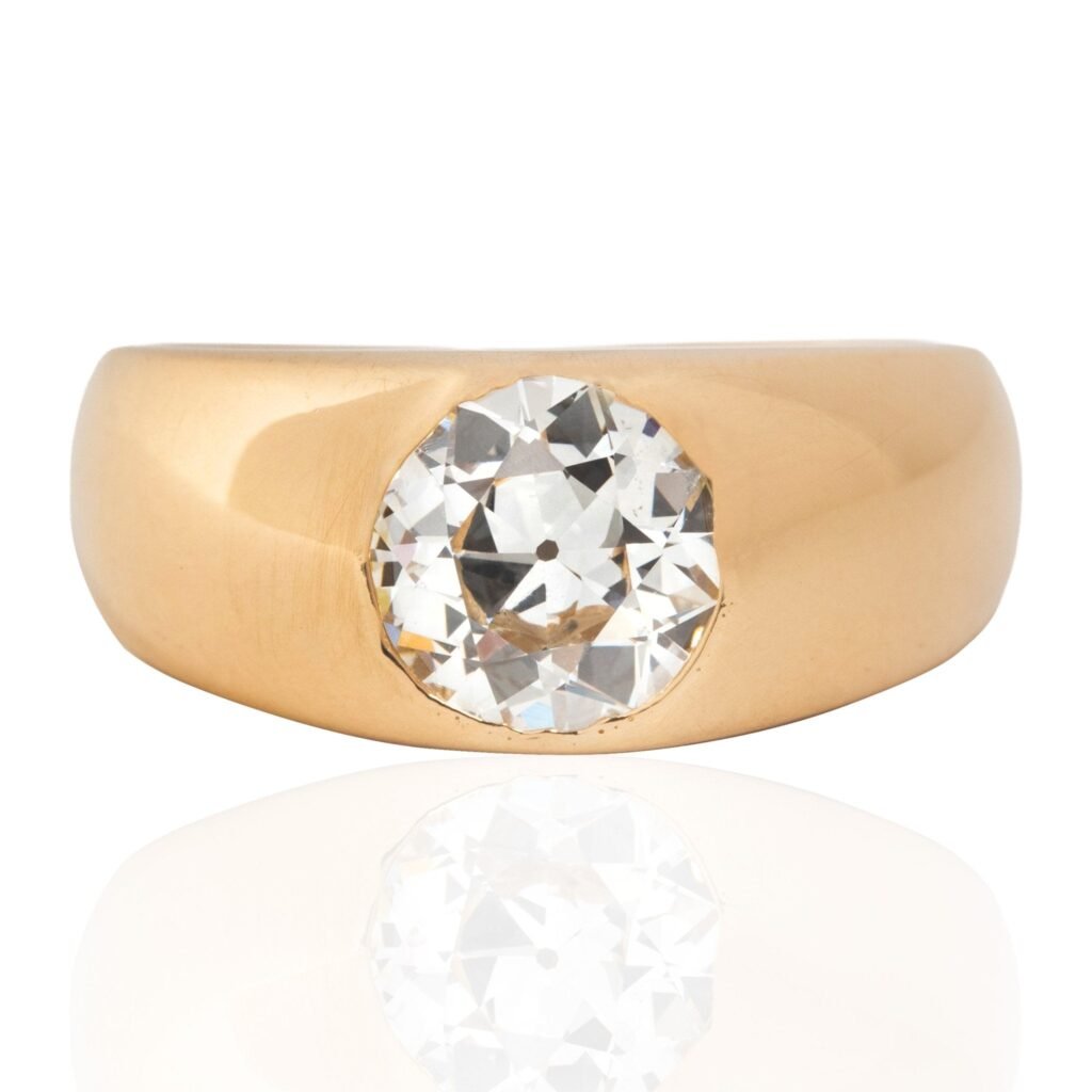 RARE 1.33ct Antique Old European Cut Diamond Solitaire, by Tiffany & Co.