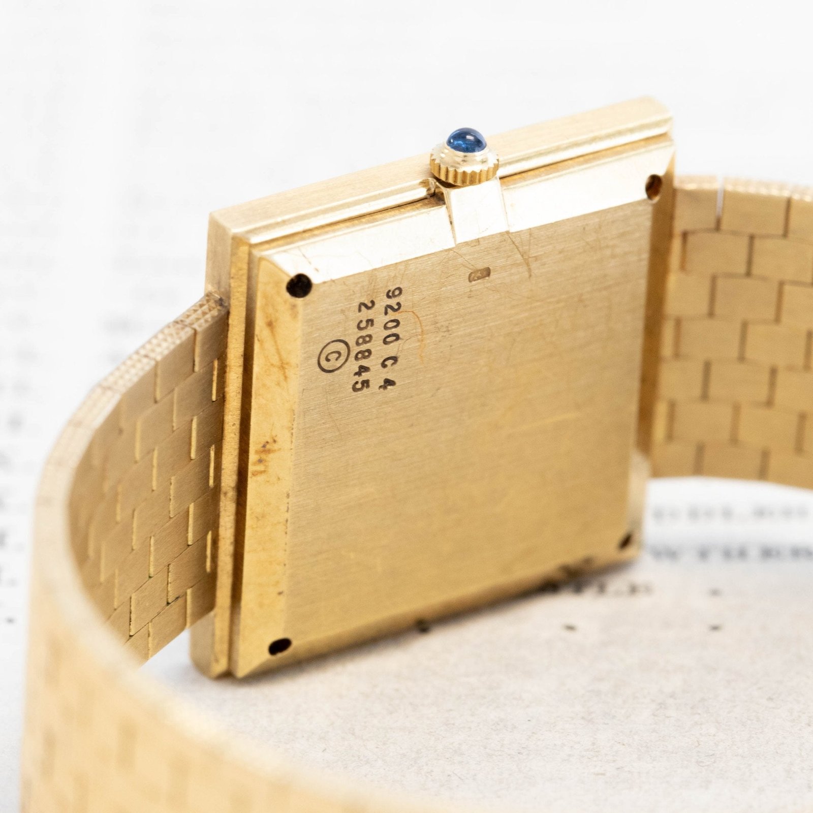 RARE Vintage "Protocole" Tigers Eye Watch, by Piaget - Image 6