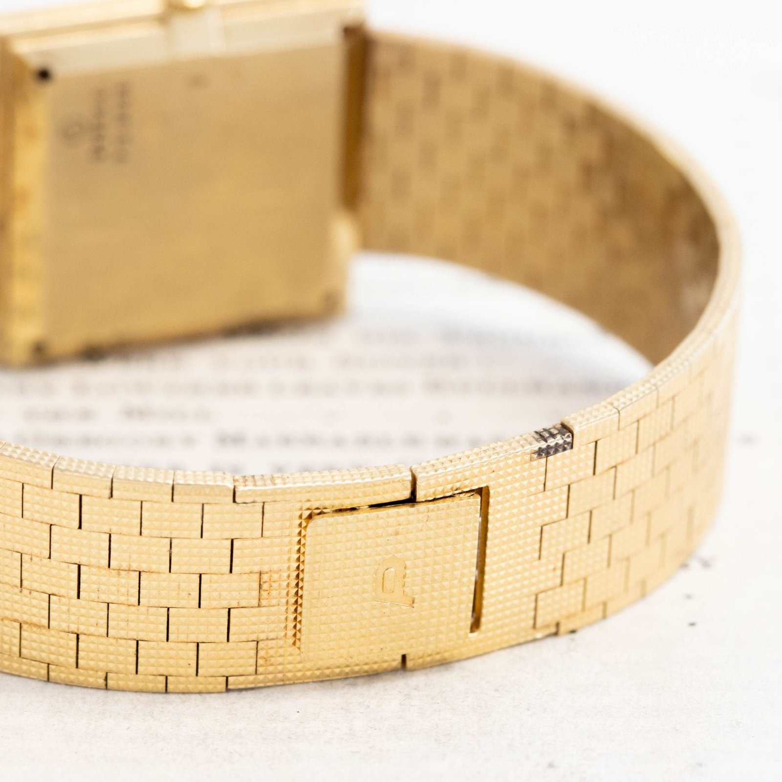 RARE Vintage "Protocole" Tigers Eye Watch, by Piaget - Image 7