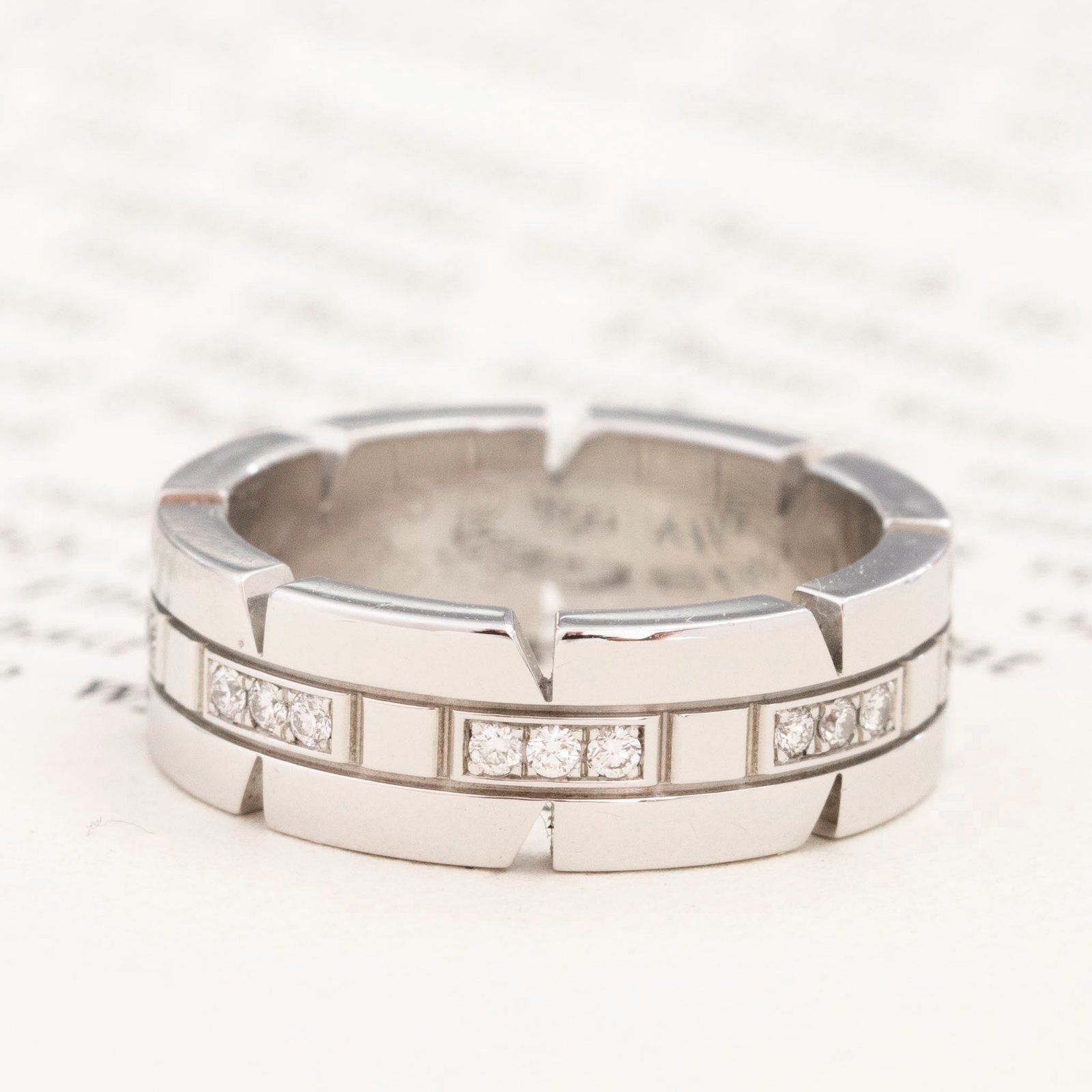 Tank Francaise Diamond Band, by Cartier - Image 3