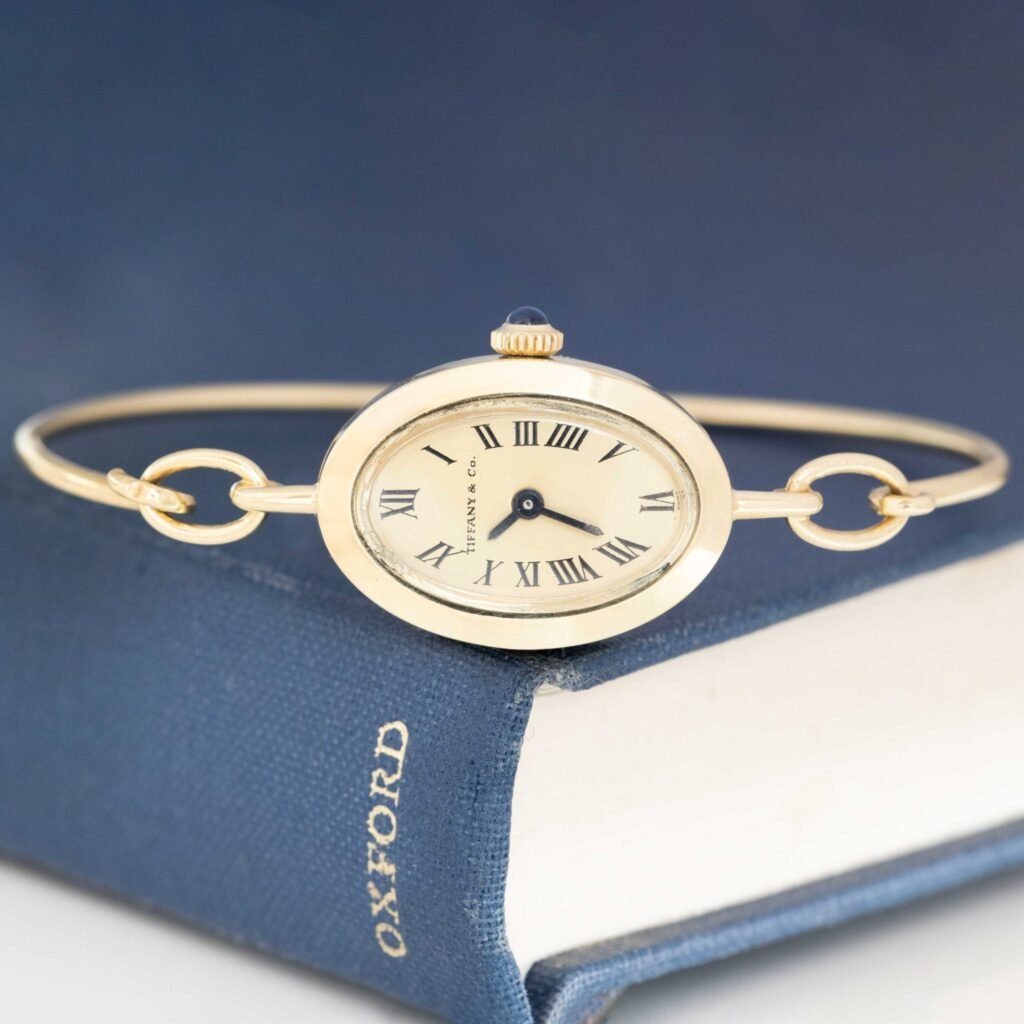 Vintage Oval Bangle Watch, by Tiffany & Co.