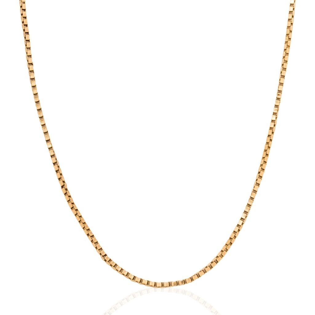 Vintage Box Link Long Chain